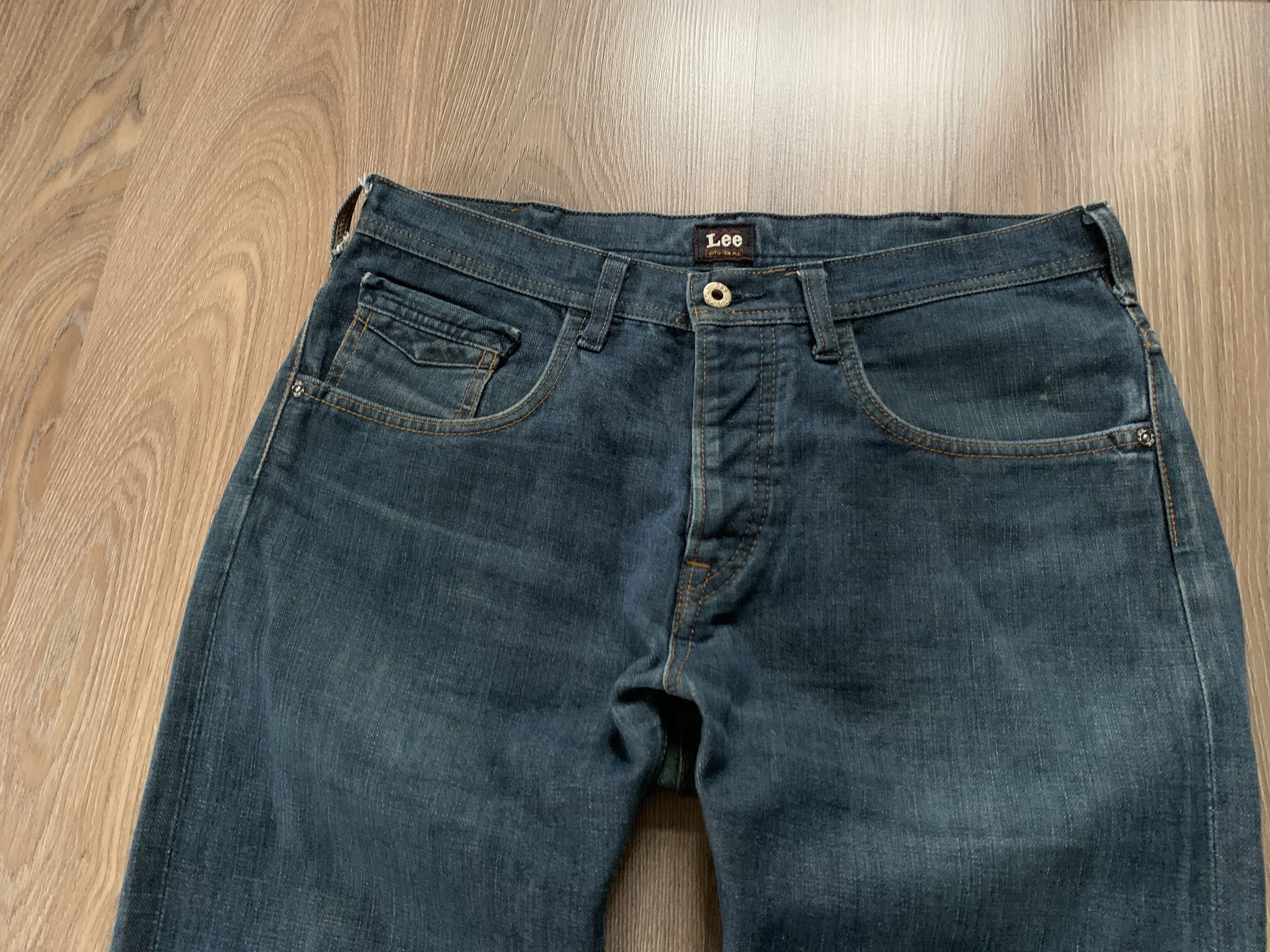 Denime × Lee Lee Zed Rider Blue Jeans Size US 32 / EU 48 - 4 Thumbnail