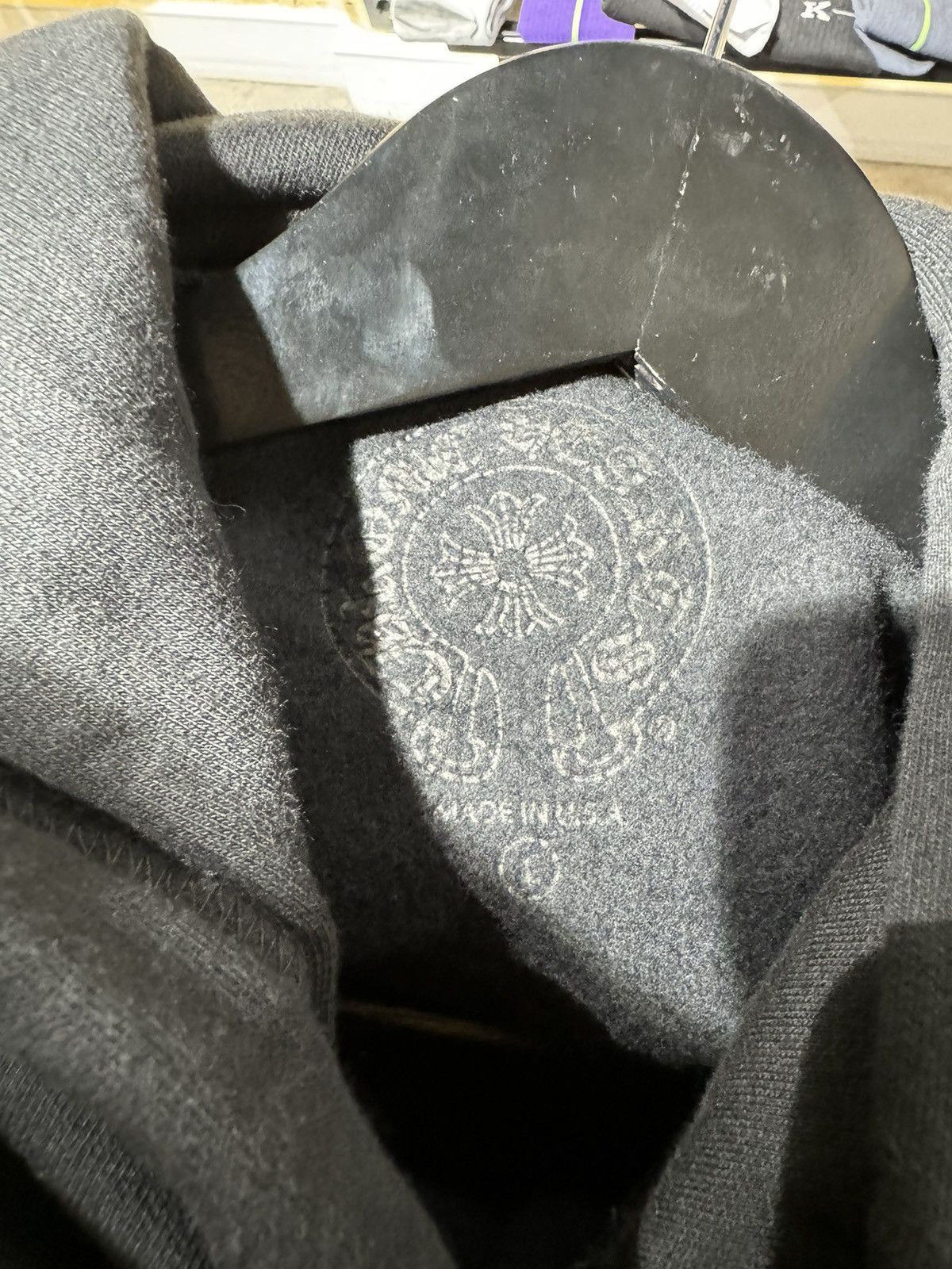 Chrome Hearts Chrome Hearts Horseshoe Logo Hoodie Size US L / EU 52-54 / 3 - 4 Thumbnail