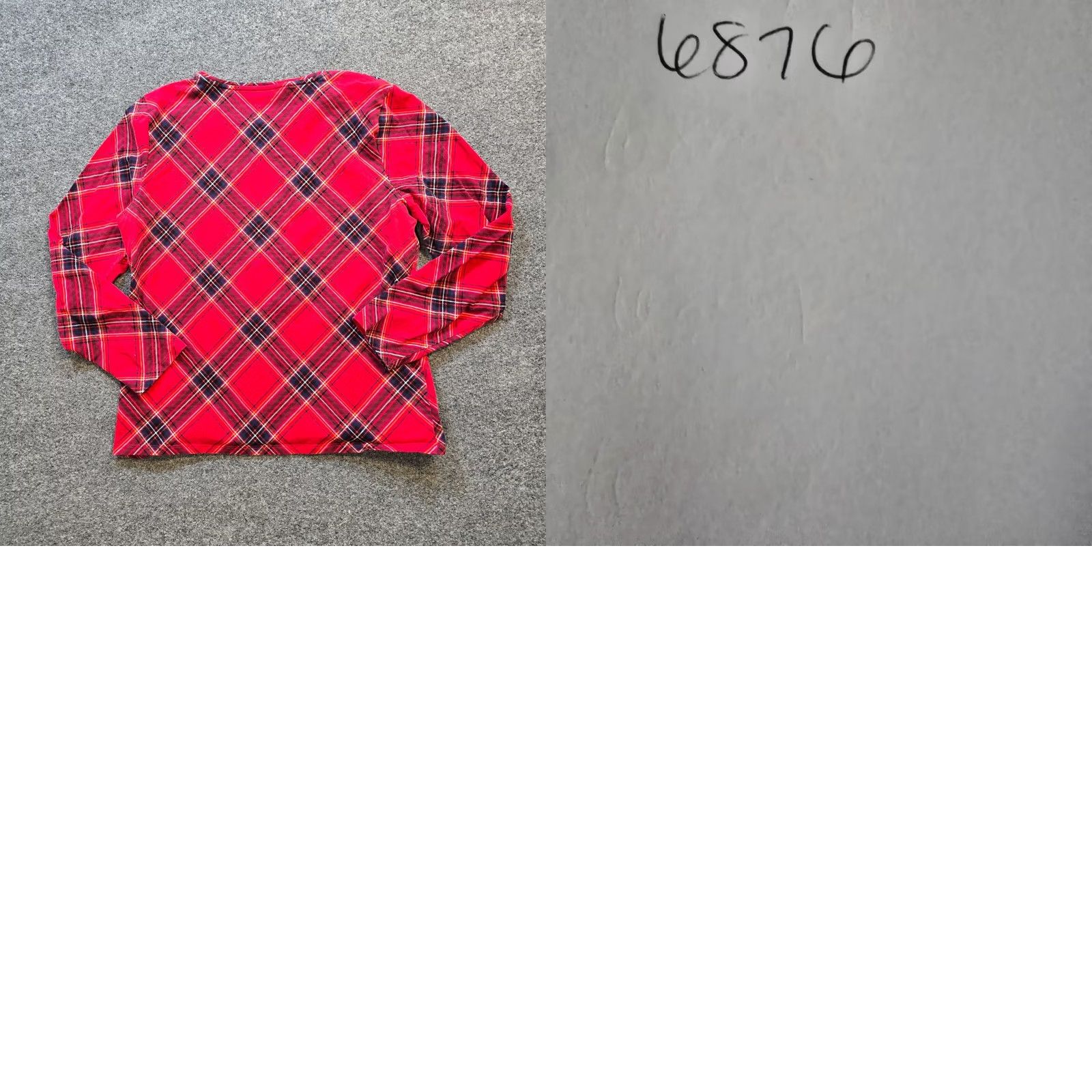 Talbots Talbots Top Womens Petite XL Red Plaid Long Sleeve Stretch Casual Comfort Shirt Adults Womens Size XL / US 12-14 / IT 48-50 - 8 Thumbnail