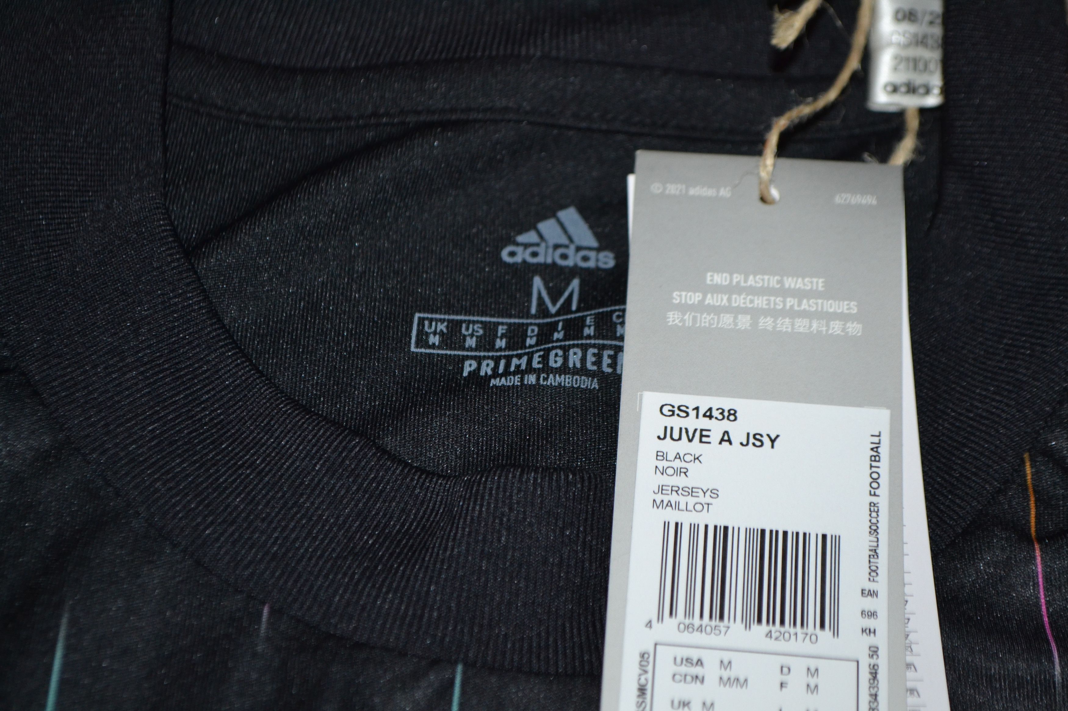 Adidas Juventus Away 2021 2022 Football Shirt Soccer Jersey Size US M / EU 48-50 / 2 - 3 Thumbnail