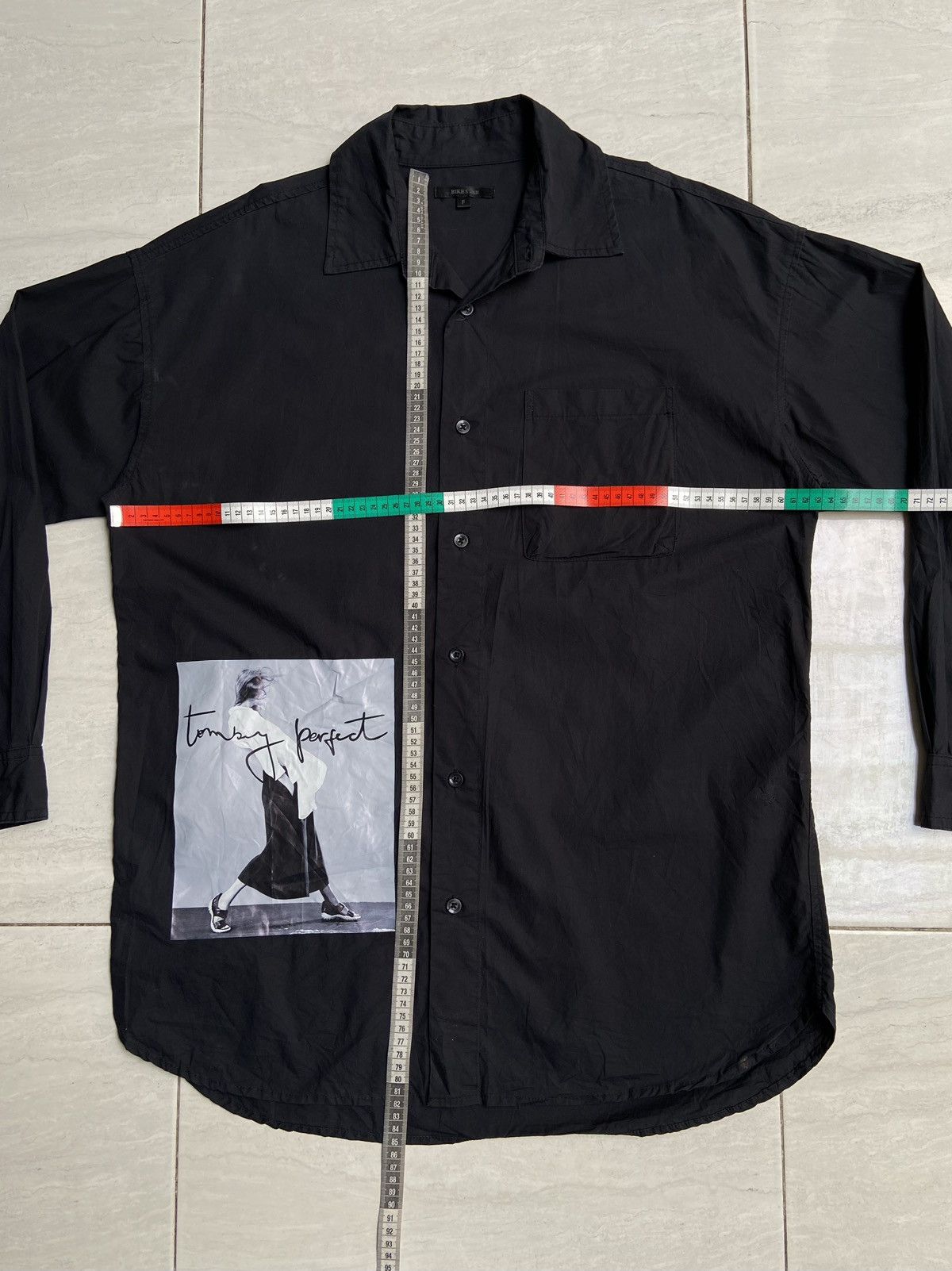 Designer × Japanese Brand BIKE STAR Black Shirt Size US XL / EU 56 / 4 - 9 Thumbnail