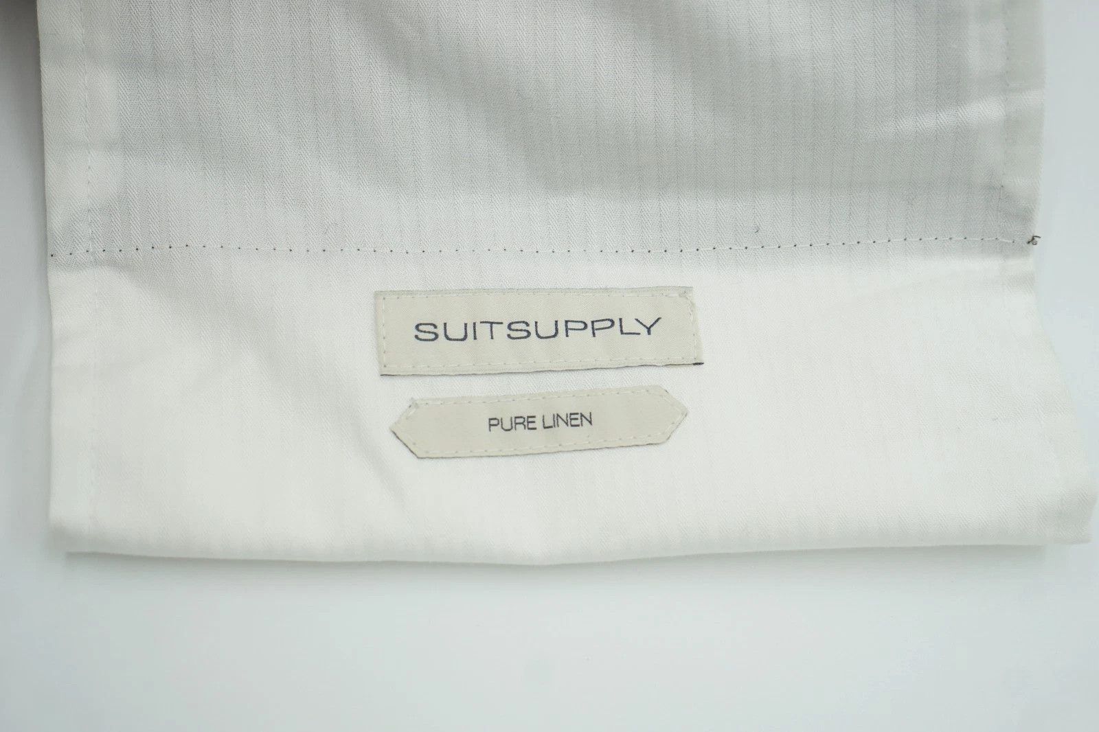 Suitsupply Men Suitsupply Soho Satu Trousers Linen Brown Size UK/US36 Size 36R - 3 Thumbnail