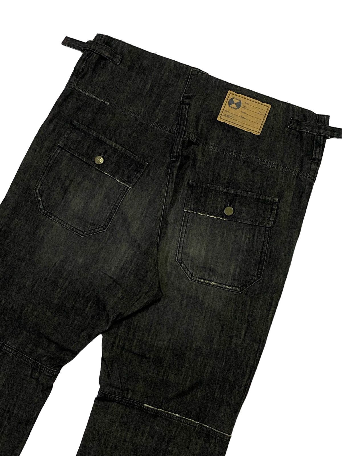 Final Home × Issey Miyake × Japanese Brand Rare🔥Final Home Denim Linen Pants Size US 34 / EU 50 - 21 Thumbnail