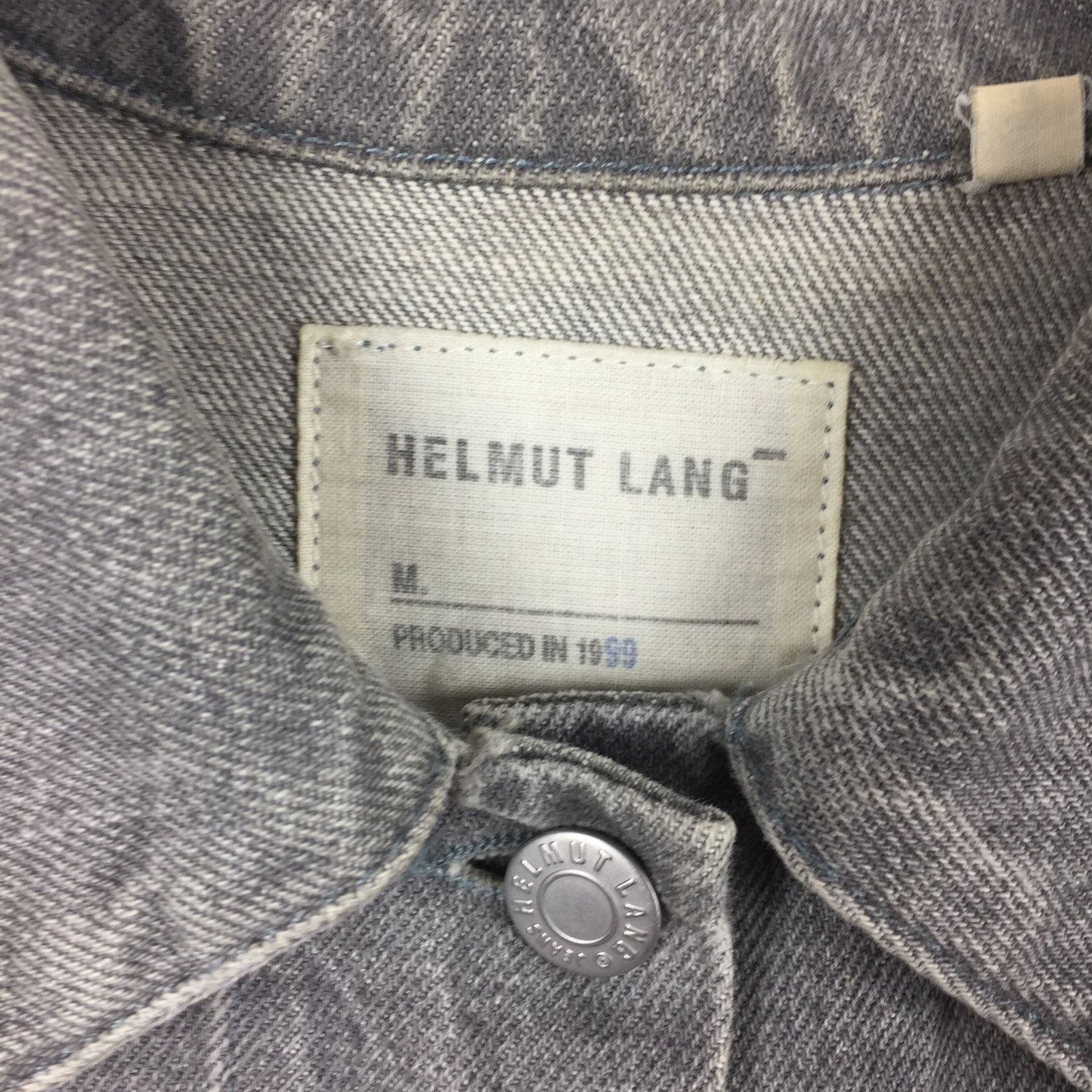 Helmut Lang Helmut Lang Grey Denim Top Size US M / EU 48-50 / 2 - 3 Thumbnail