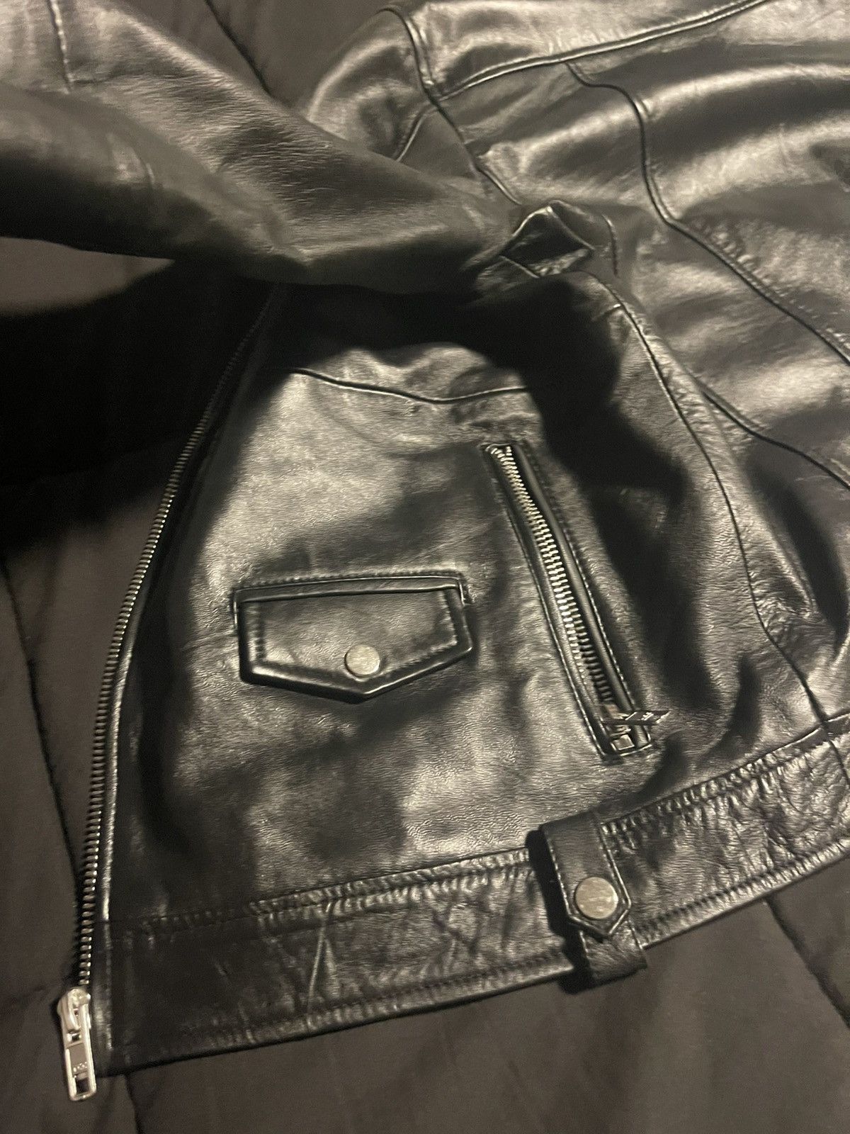 Barneys New York Barney’s Original Leather Jacket Size US XL / EU 56 / 4 - 6 Thumbnail
