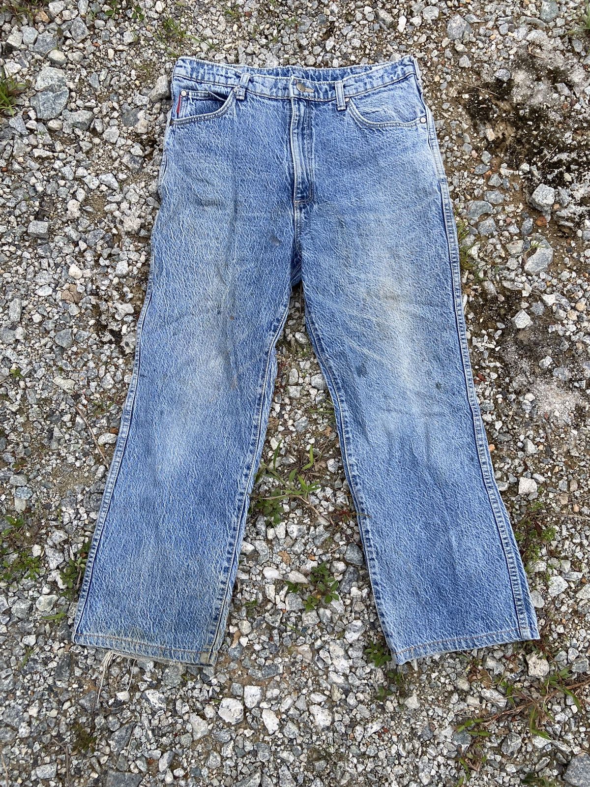 Hysteric Glamour × Vintage × Wrangler Vintage Wrangler Distressed Denim Size US 31 - 4 Thumbnail