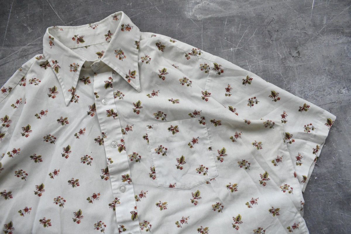 Vintage Vintage 80s/90s Bonaire Floral Print Buttondown Shirt (XL) Size US XL / EU 56 / 4 - 5 Thumbnail