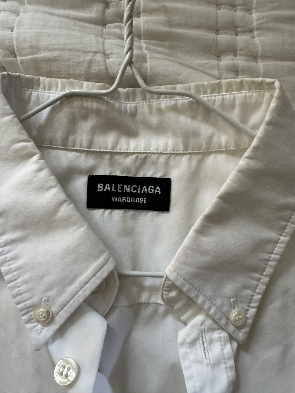 Balenciaga Balenciaga button up Size US L / EU 52-54 / 3 - 3 Thumbnail