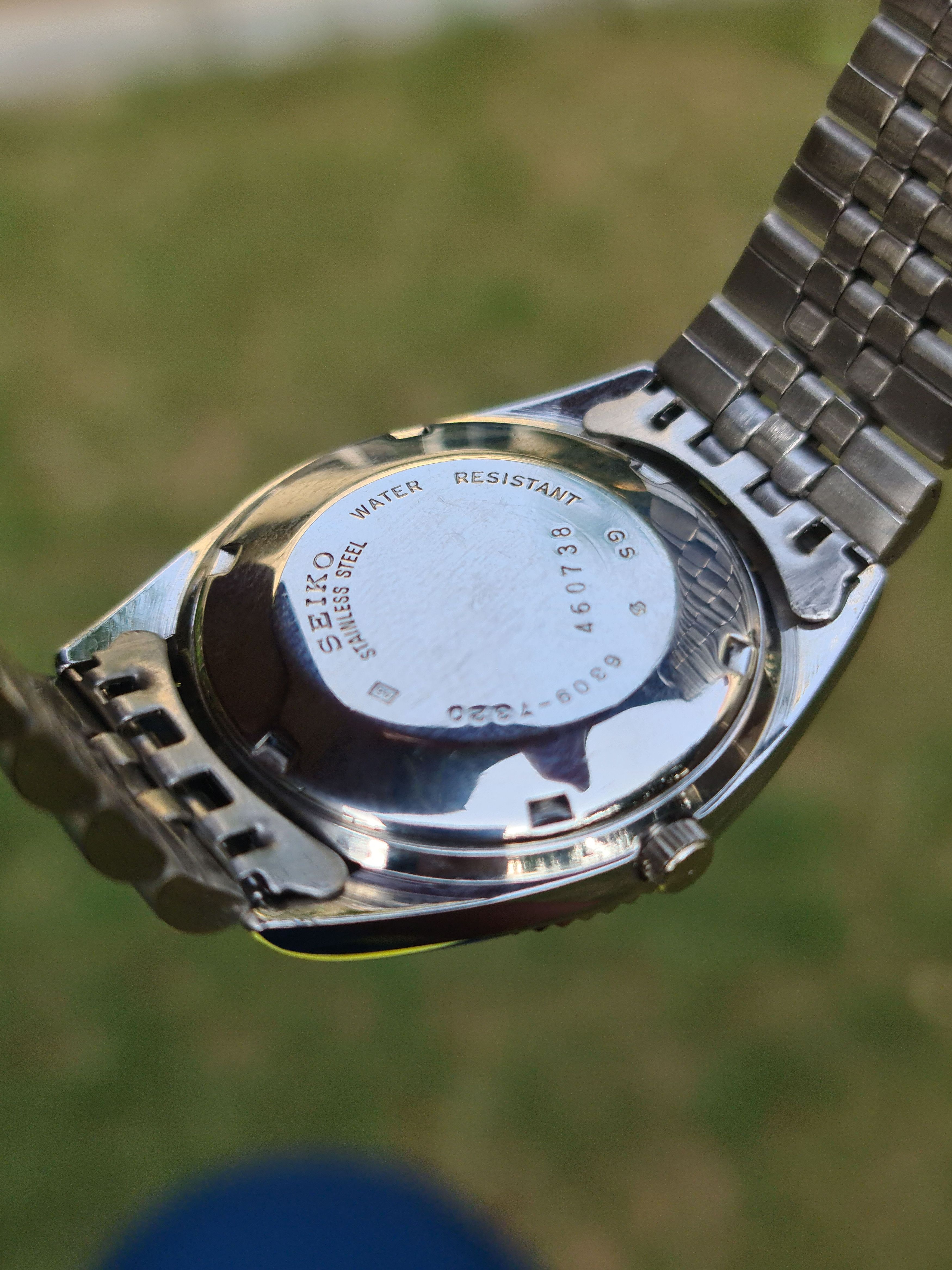 Japanese Brand Seiko DX Automatic Fluted Bazel Day/Date Japan Size 36 - 8 Thumbnail