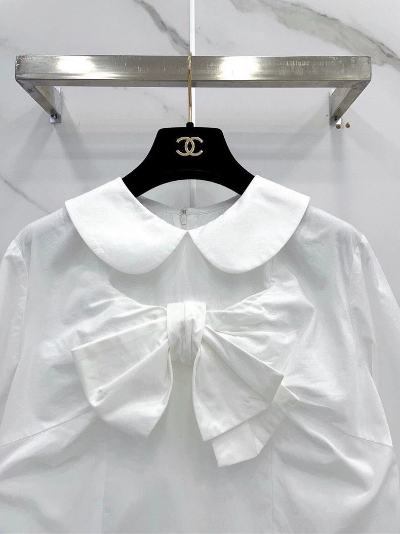 Comme des Garcons Comme Des Garcons White Doll-Collar Shirt Size M / US 6-8 / IT 42-44 - 3 Thumbnail