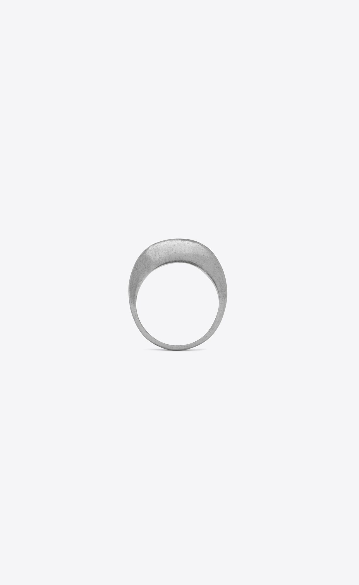 Saint Laurent Paris o1smrcs1224 Size: OS / Bague Anneau Bombe Brass Metal Ring Size ONE SIZE - 1 Thumbnail