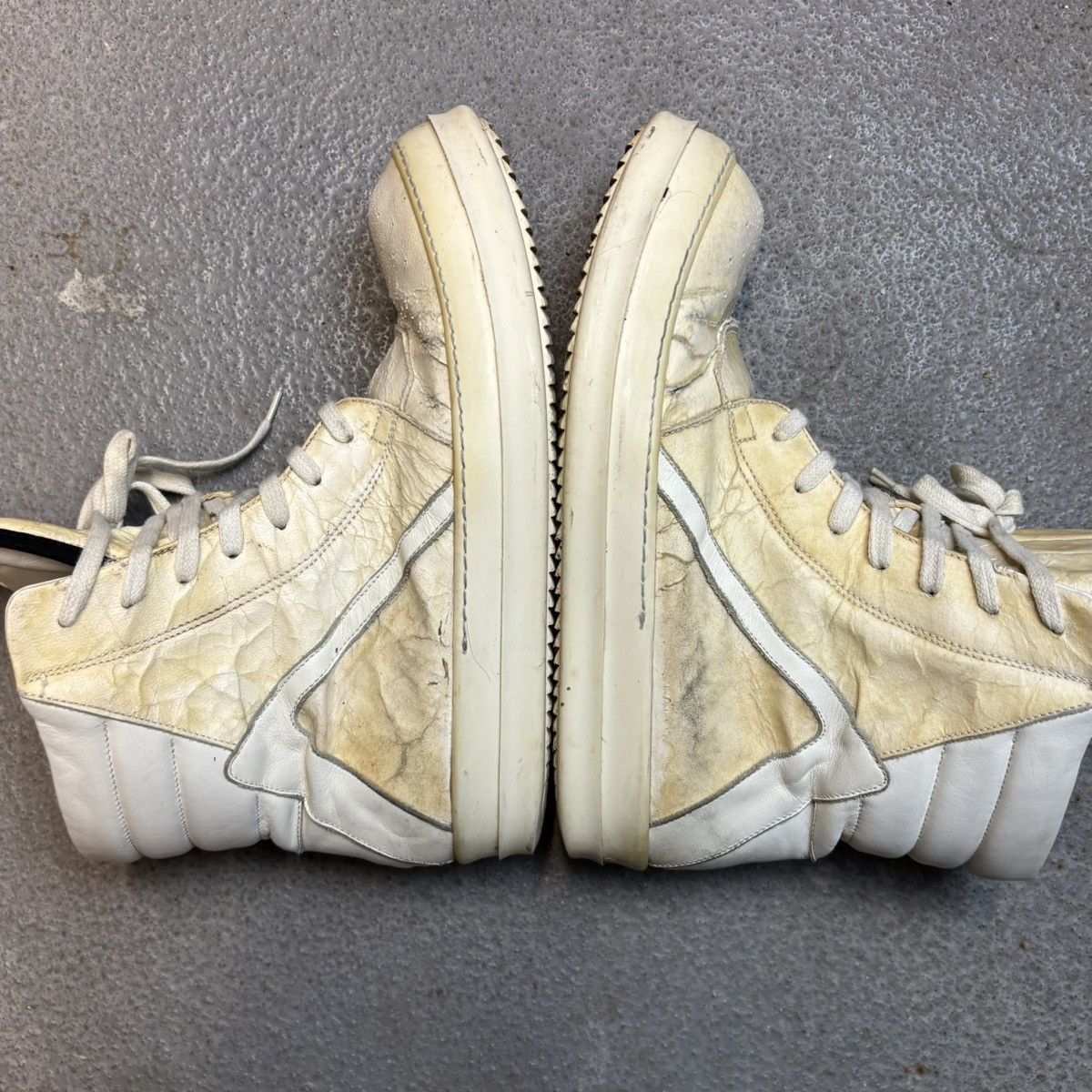 Rick Owens Rick Owens Geobasket Schuhe Shoes Sneakers Size US 9.5 / IT 39.5 - 10 Thumbnail