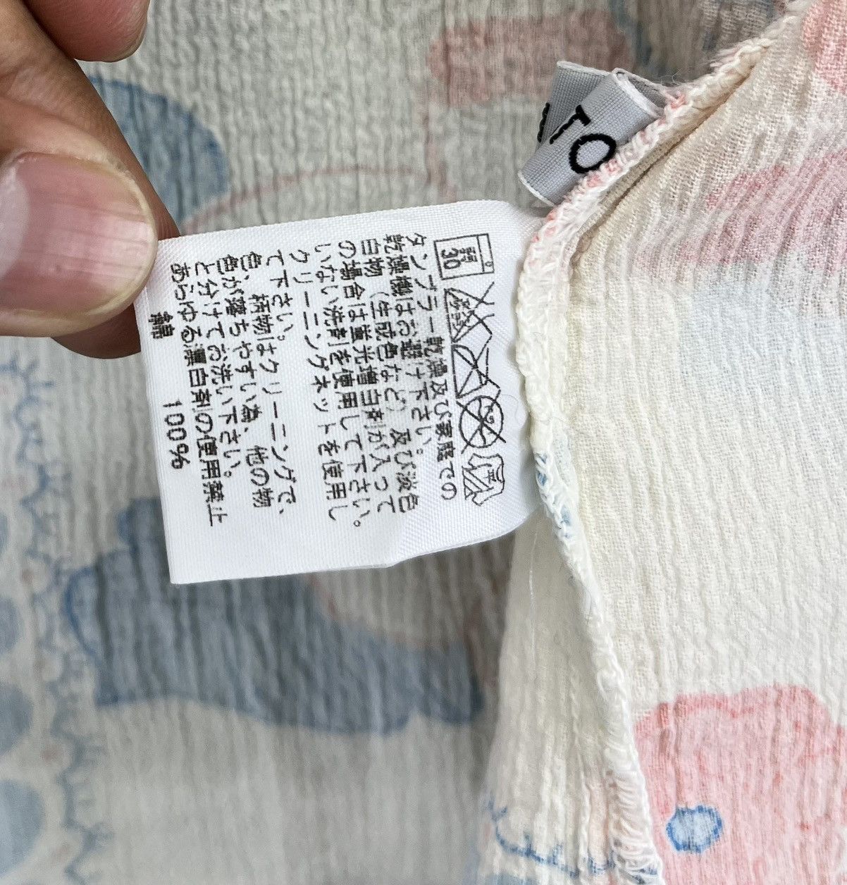 Issey Miyake Issey Miyake x Tsumori Chisato Blouses Button Up Flannel Size M / US 6-8 / IT 42-44 - 10 Thumbnail