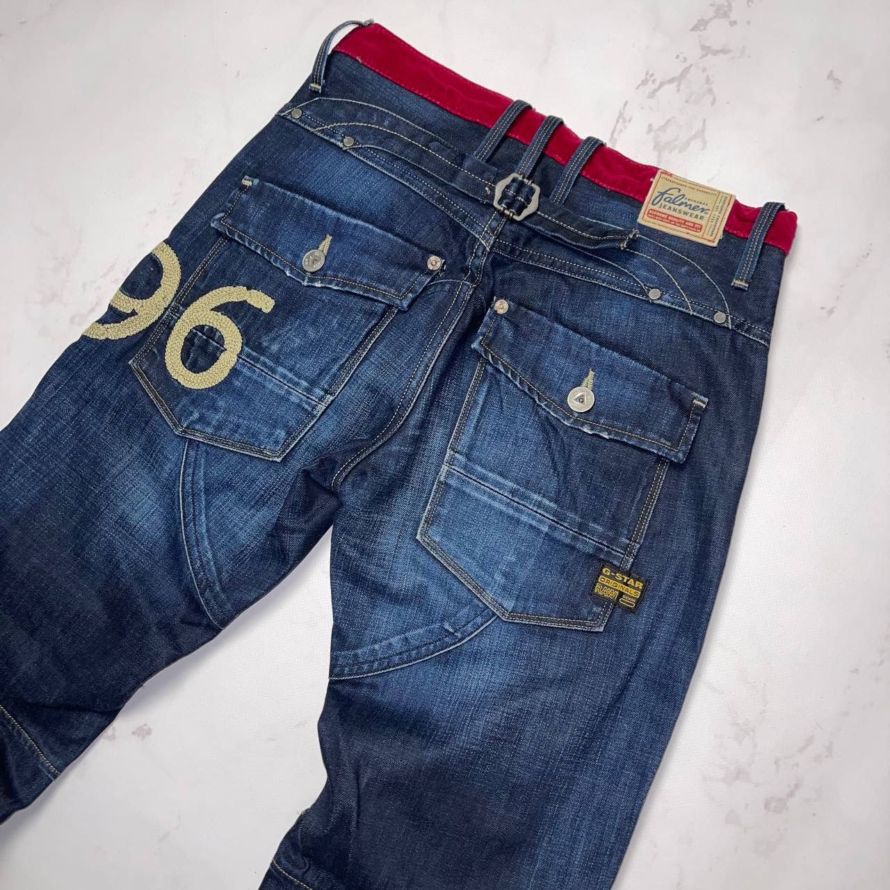 G-Star Vintage Y2K G Star Embro Elwood Tapered 96 Denim Pants Jeans Size US 28 / EU 44 - 6 Thumbnail