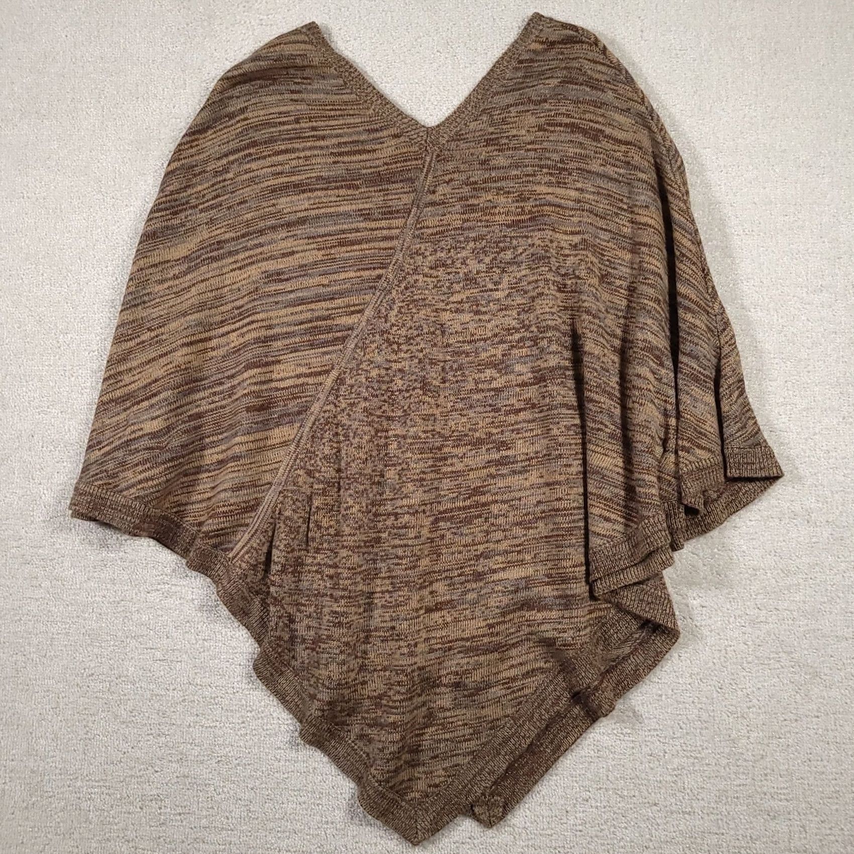The Territory Ahead Territory Ahead Sweater Cardigan V-Neck Wool Rabbit Hair Brown Poncho Large Women L Black? Size L / US 10 / IT 46 - 7 Thumbnail