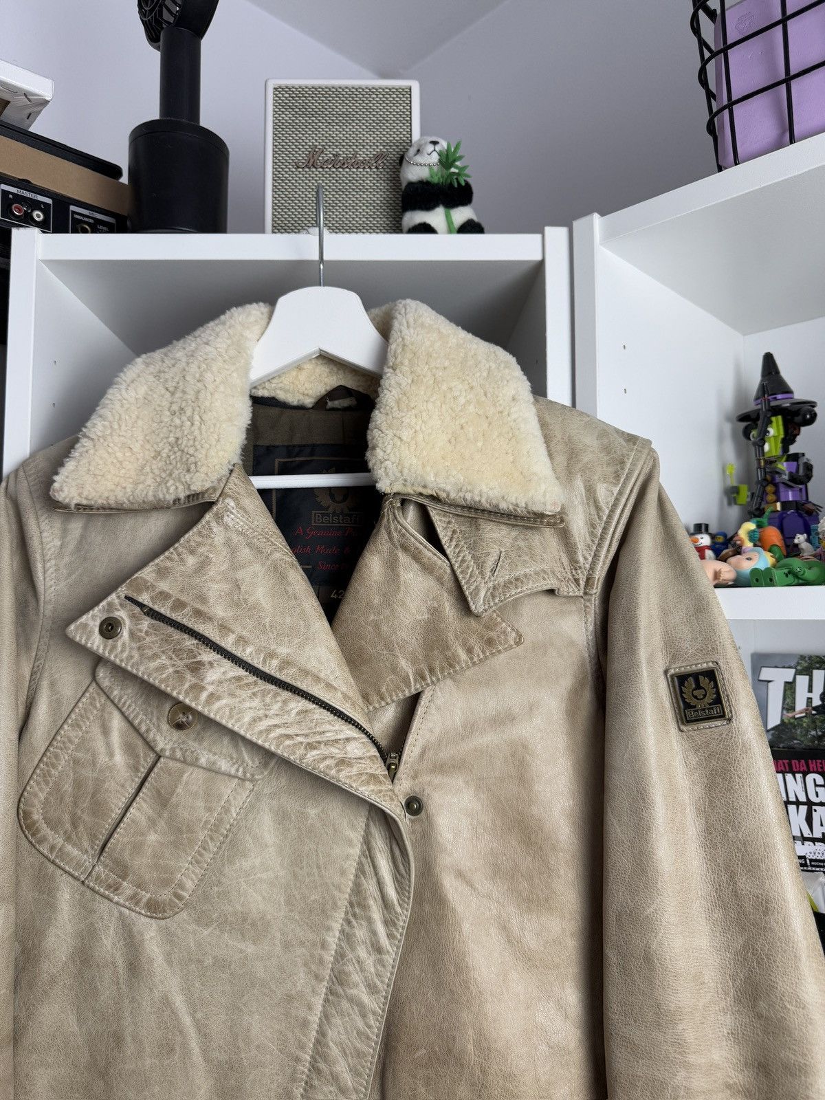 Belstaff Vintage Belstaff aviation army leather jacket 42 S military Size US S / EU 44-46 / 1 - 3 Thumbnail