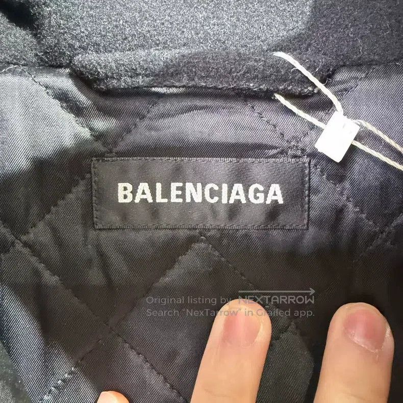 Balenciaga Balenciaga Wool Cotton Jacket Size US S / EU 44-46 / 1 - 4 Thumbnail