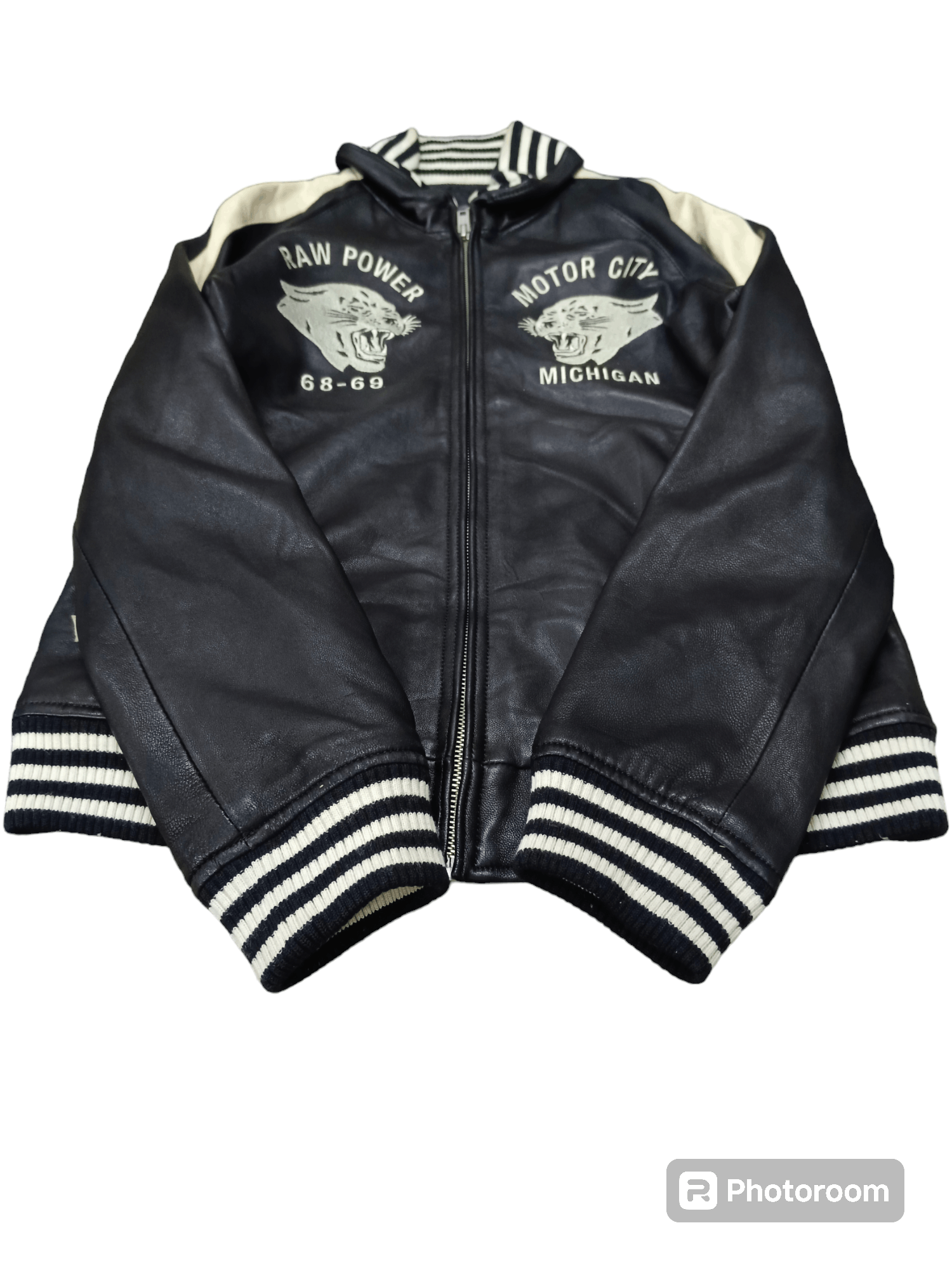 Hysteric Glamour (SAMPLE)VERY RARE🔥HYSTERIC GLAMOUR CALF SKIN LEATHER JACKET Size US XS / EU 42 / 0 - 4 Thumbnail