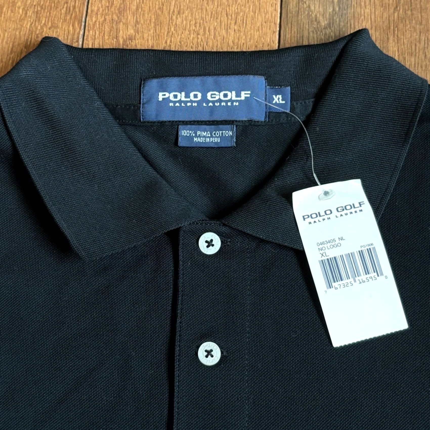 Polo Ralph Lauren Polo Ralph Lauren Golf Shirt Black XL Mens "Olympia Fields US Open 2003" NWT Size US XL / EU 56 / 4 - 4 Thumbnail