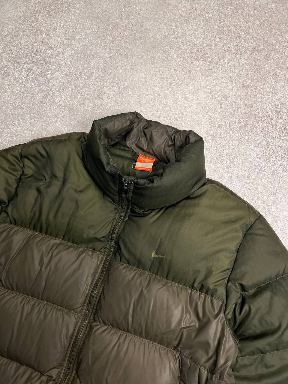 Nike Vintage Nike Swoosh Nylon Down Winter Puffer Jacket L Size US L / EU 52-54 / 3 - 3 Thumbnail