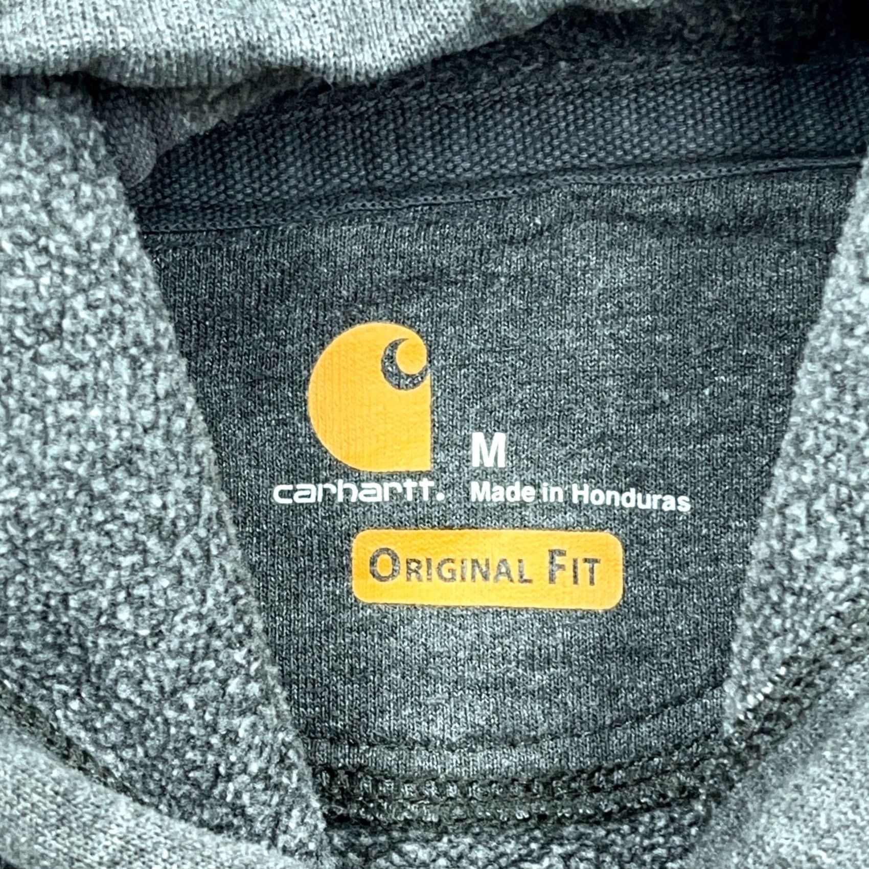 Carhartt Carhartt Hoodie Men M Gray Green Sweatshirt Sleeve Spell Out Original Fit Size US M / EU 48-50 / 2 - 3 Thumbnail