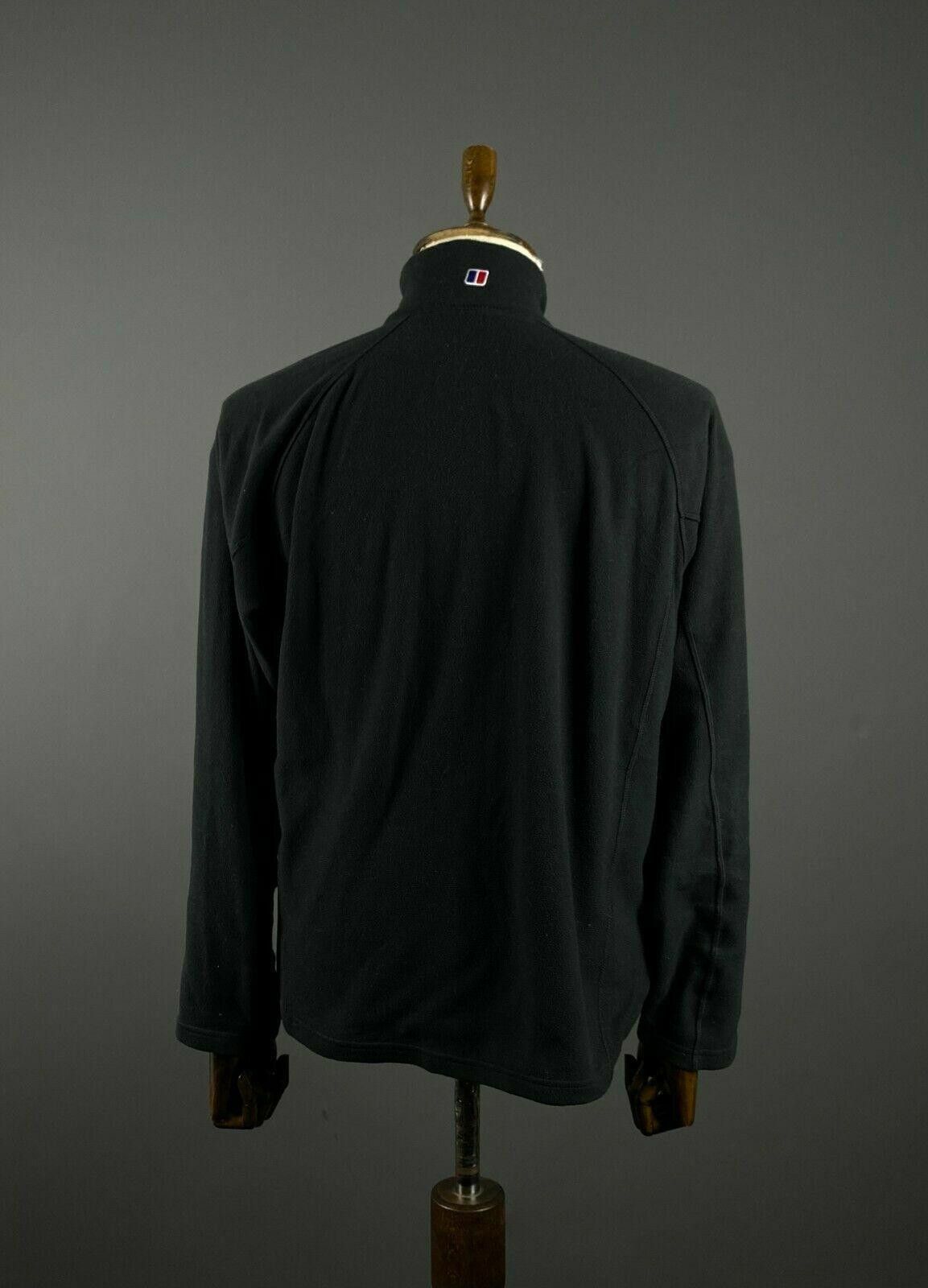 Berghaus Men Berghaus Black 1/4 Zip Long Sleeve Fleece Sweater Size L Size US L / EU 52-54 / 3 - 8 Thumbnail