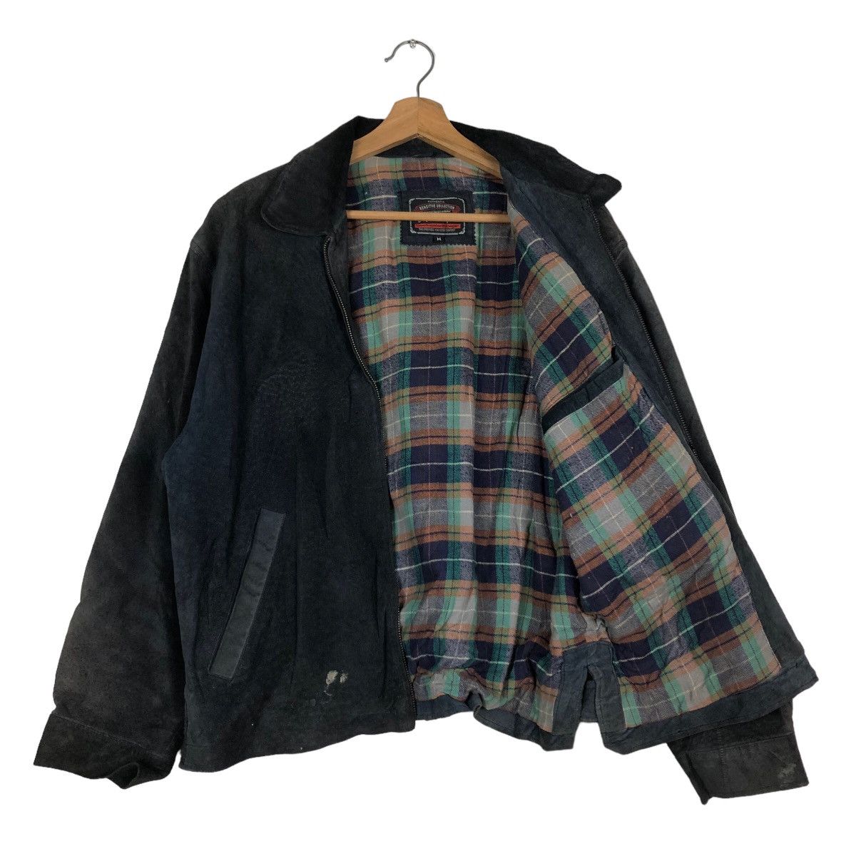 Japanese Brand 🔥Biker Genuine Leather Jacket Machope Issey Miyake Blanket Size US M / EU 48-50 / 2 - 11 Thumbnail