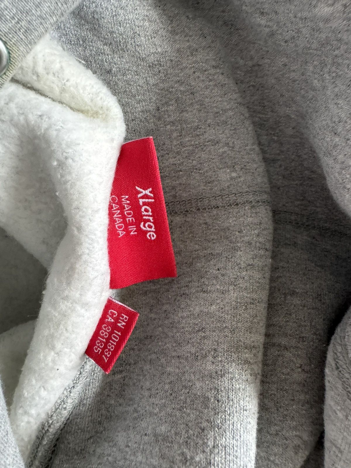 Supreme Supreme Cross Box Logo Hooded Sweatshirt Size US XL / EU 56 / 4 - 4 Thumbnail