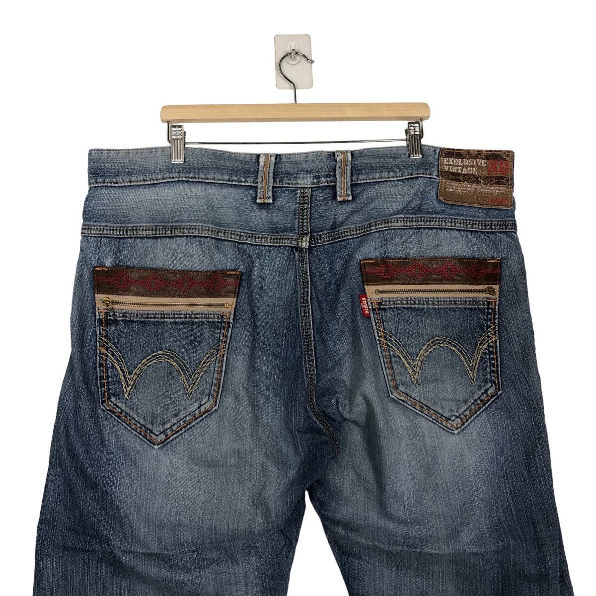 Edwin 🔥PUNK DESIGN DISTRESSED DENIM EDWIN KAPITAL DESIGN Size US 44 / EU 60 - 9 Thumbnail
