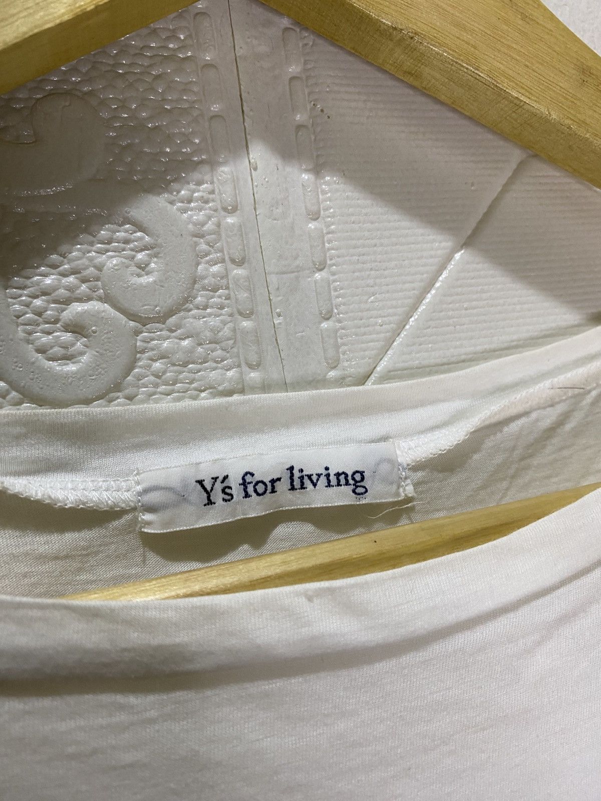 Vintage × Y's × Yohji Yamamoto Vintage Y's For Living By Yohji Yamamoto Tshirt Size M / US 6-8 / IT 42-44 - 3 Thumbnail