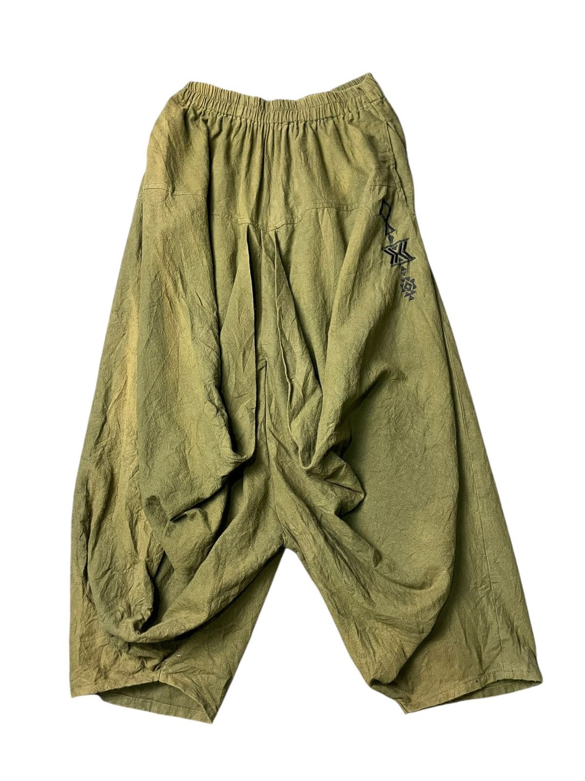 Japanese Brand × Vintage Japanese Brand Loose Baggy Pants (93) Size US 26 / EU 42 - 1 Thumbnail