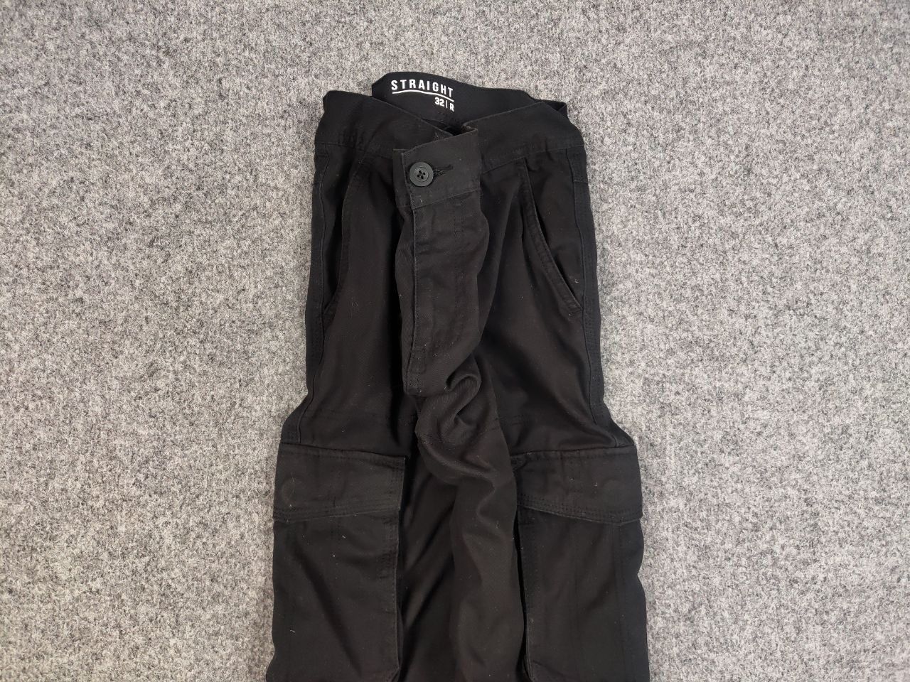 Japanese Brand Vintage 90's Japanese Black Pocket Casual Cargo Pants Size US 32 / EU 48 - 7 Thumbnail