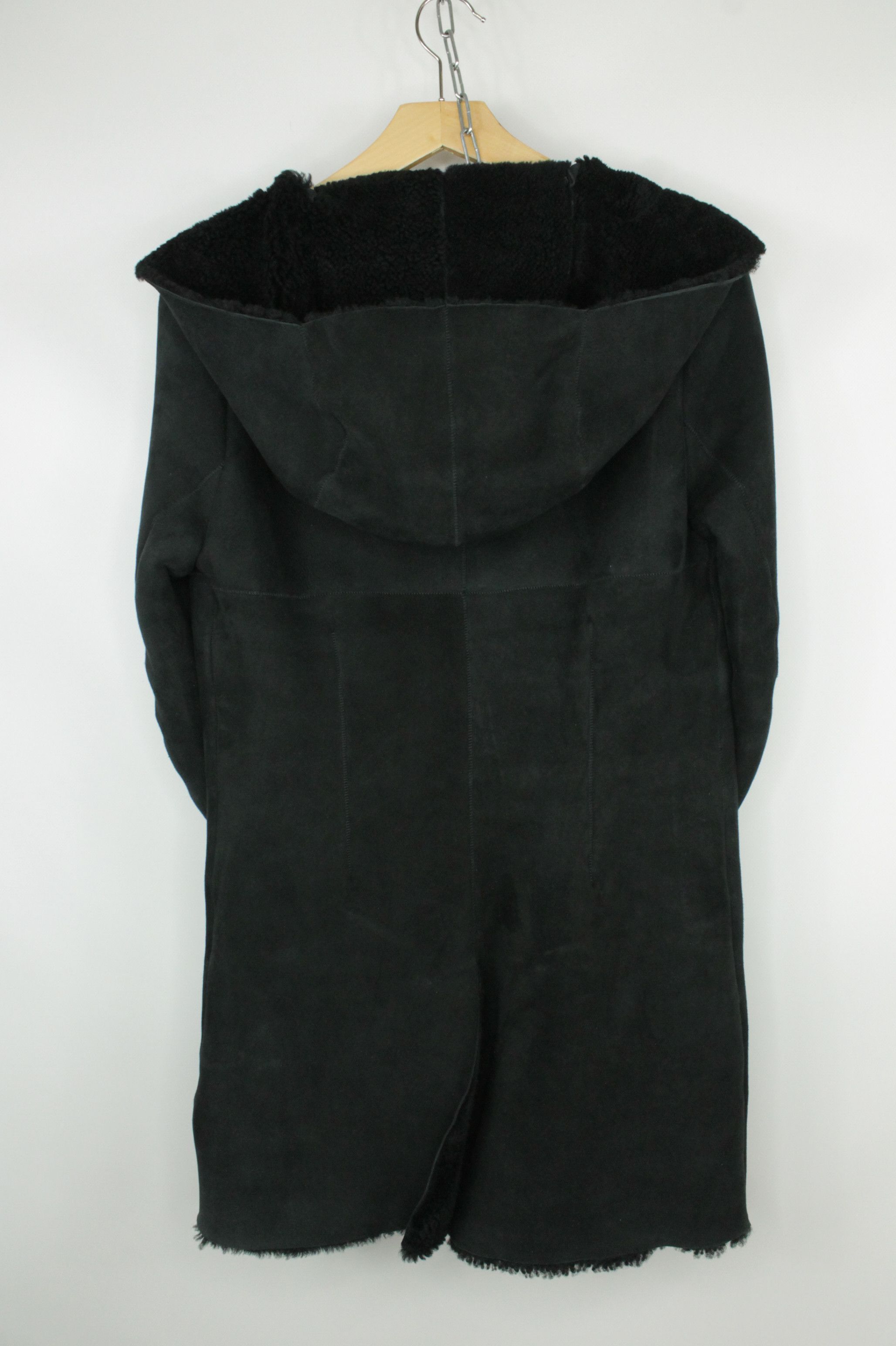 10sei0otto 10sei0otto Overlock Leather shearling Jacket Winter Hooded Size XS / US 0-2 / IT 36-38 - 7 Thumbnail