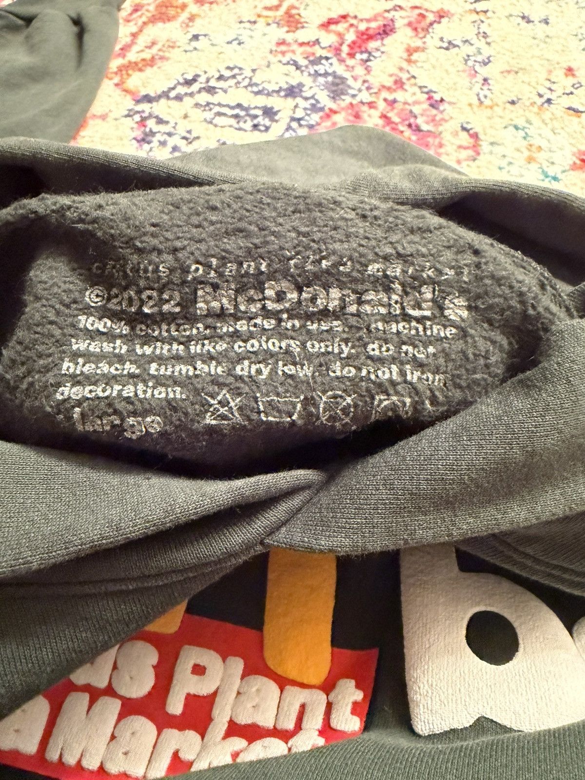 Cactus Plant Flea Market CPFM x McDonalds Hoodie size Large Size US L / EU 52-54 / 3 - 3 Thumbnail