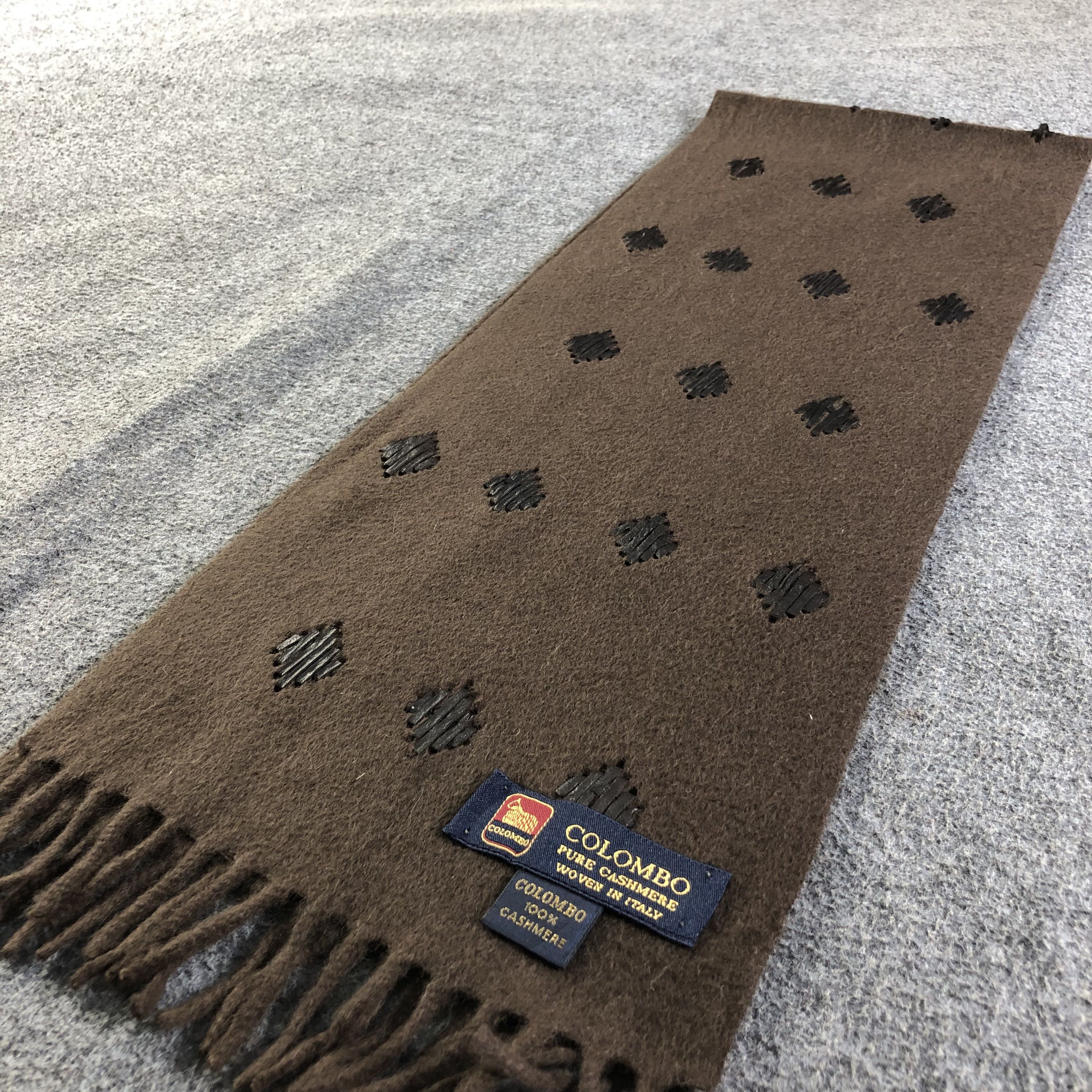 Colombo Colombo Cashmere Scarf Muffler V1985 Size ONE SIZE - 3 Thumbnail