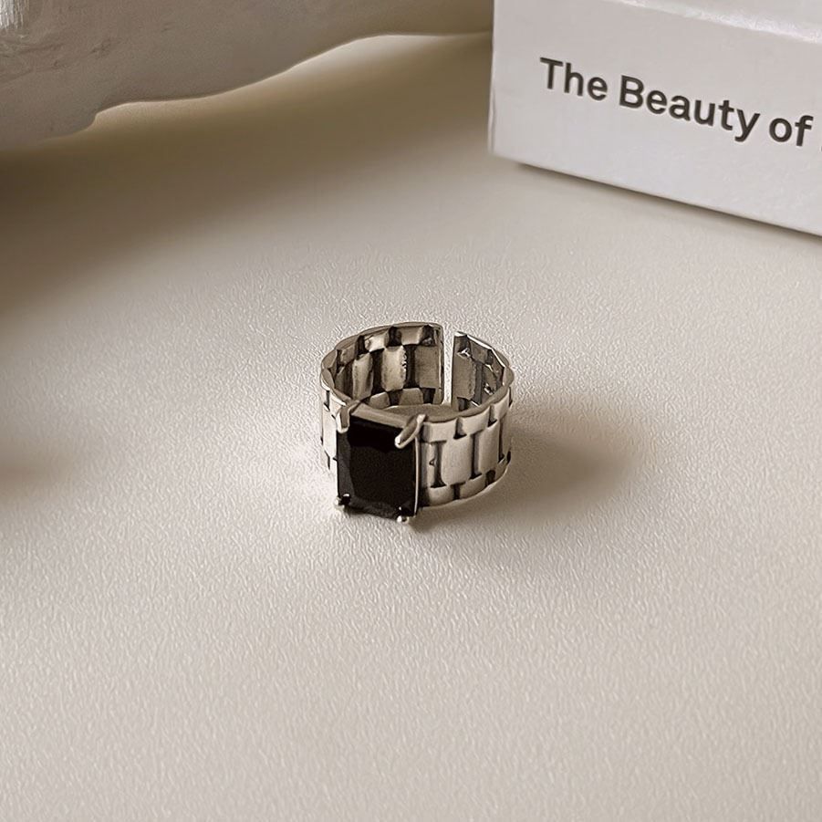 Jewelry Future Jewelry Rings Open Size Chrome Ring (Size 7-13) Size ONE SIZE - 2 Thumbnail