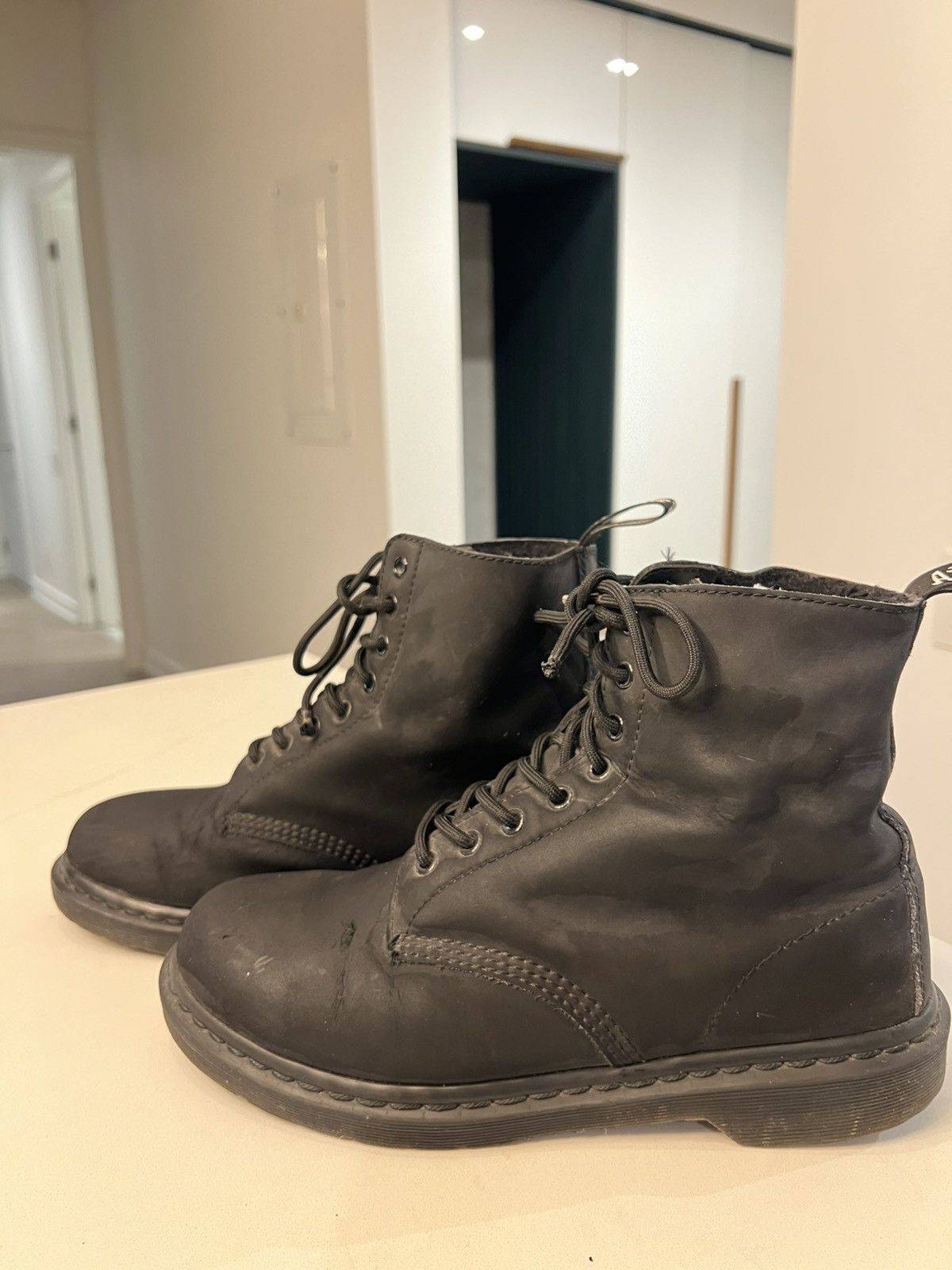 Dr. Martens Dr.Martens Boots All Black Size US 11 / EU 44 - 2 Thumbnail