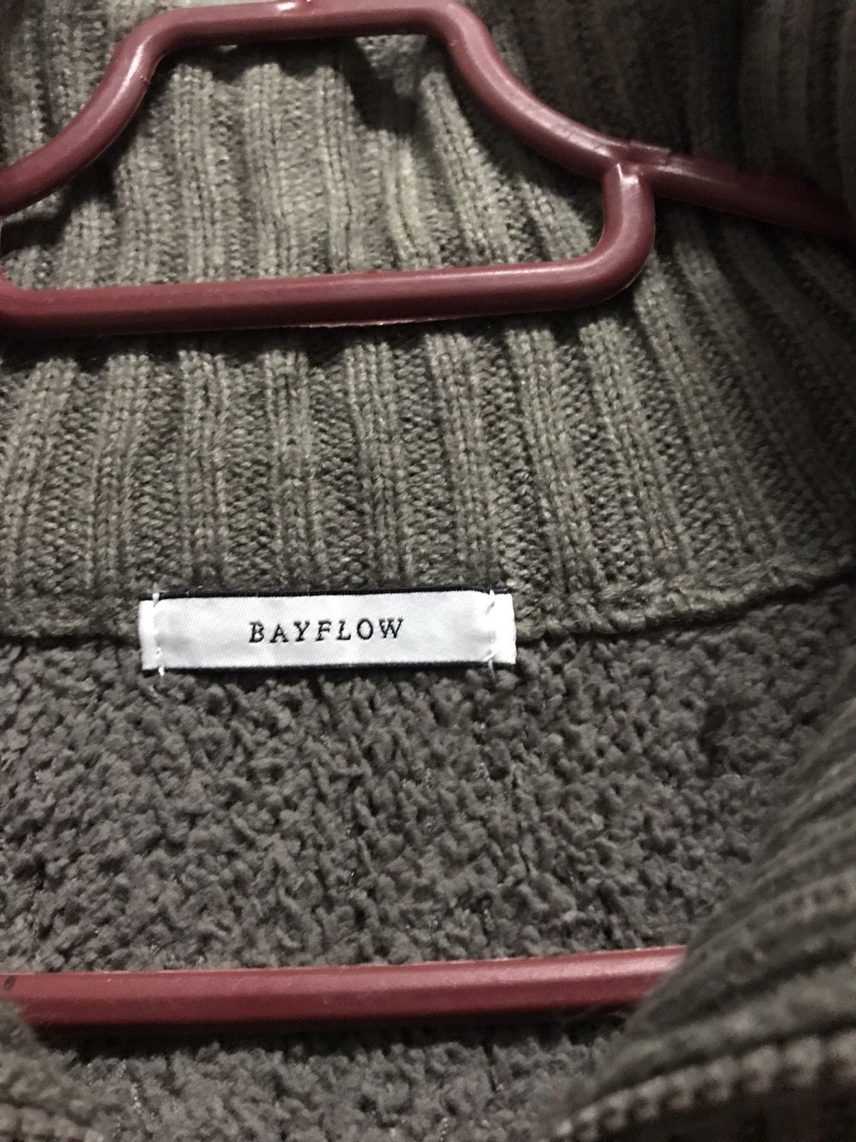 Aran Isles Knitwear Bayflow Knitwear Grey White Colour Fullzip Size US L / EU 52-54 / 3 - 4 Thumbnail