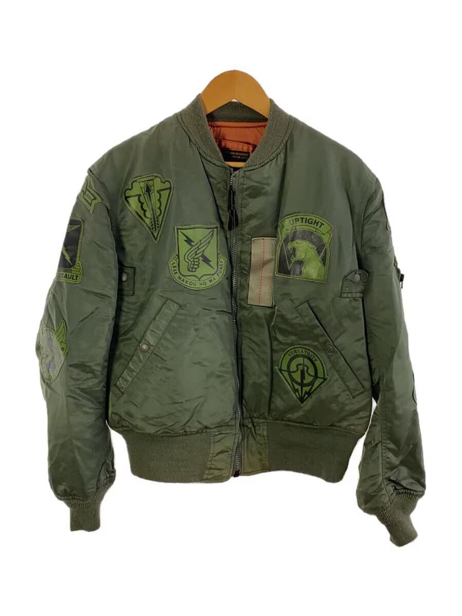 Avirex Avirex Nylon Flight Jacket Khaki Mil-J-82798 Size US M / EU 48-50 / 2 - 1 Thumbnail