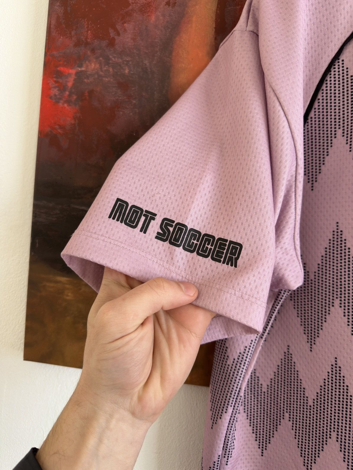 Pull & Bear Pull & Bear SWD Pink Jersey Size M Size US M / EU 48-50 / 2 - 5 Thumbnail