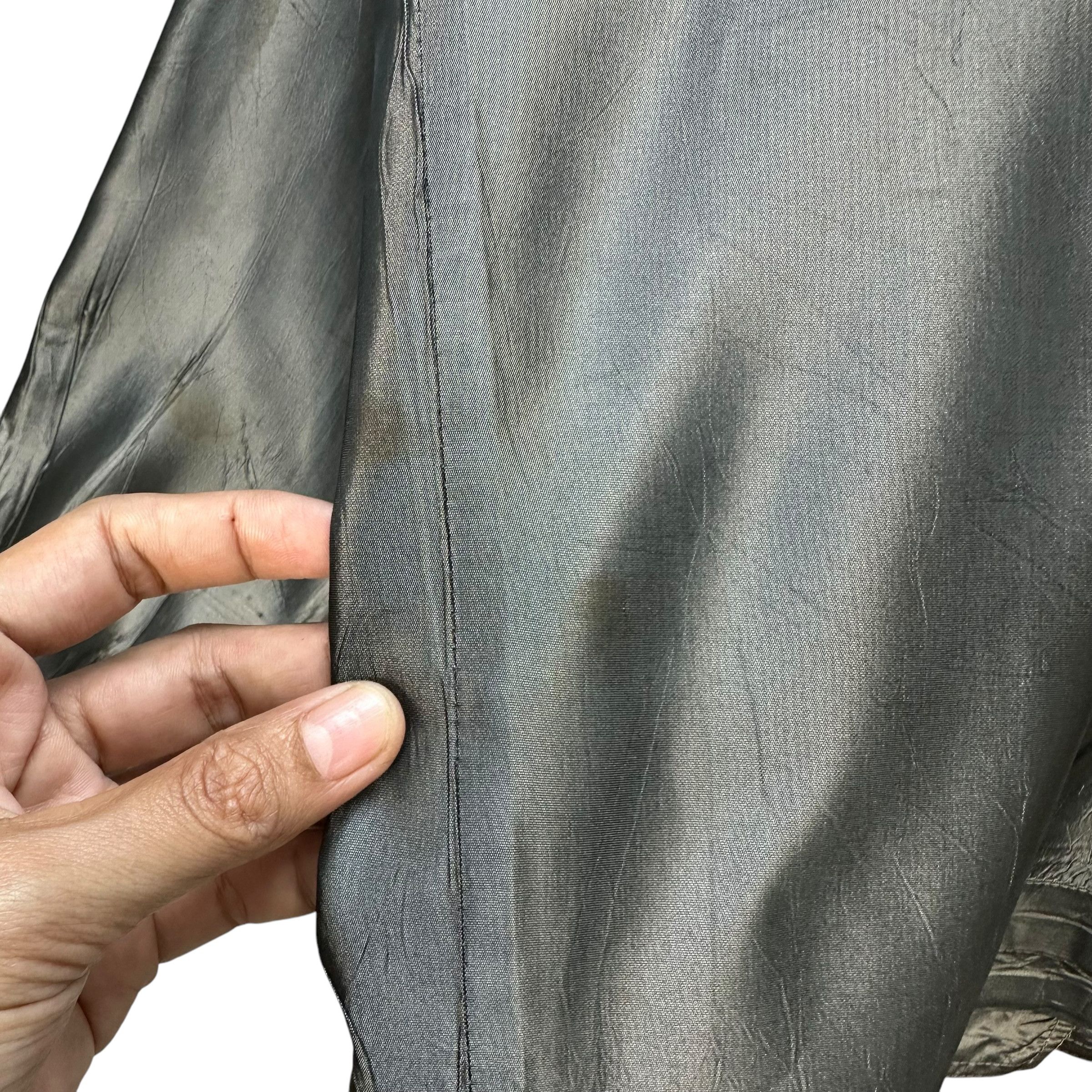 Vintage 90's SUSANNA BEVERLY HILLS Shiny Grey Jacket #A75-1812 Size S / US 4 / IT 40 - 15 Thumbnail