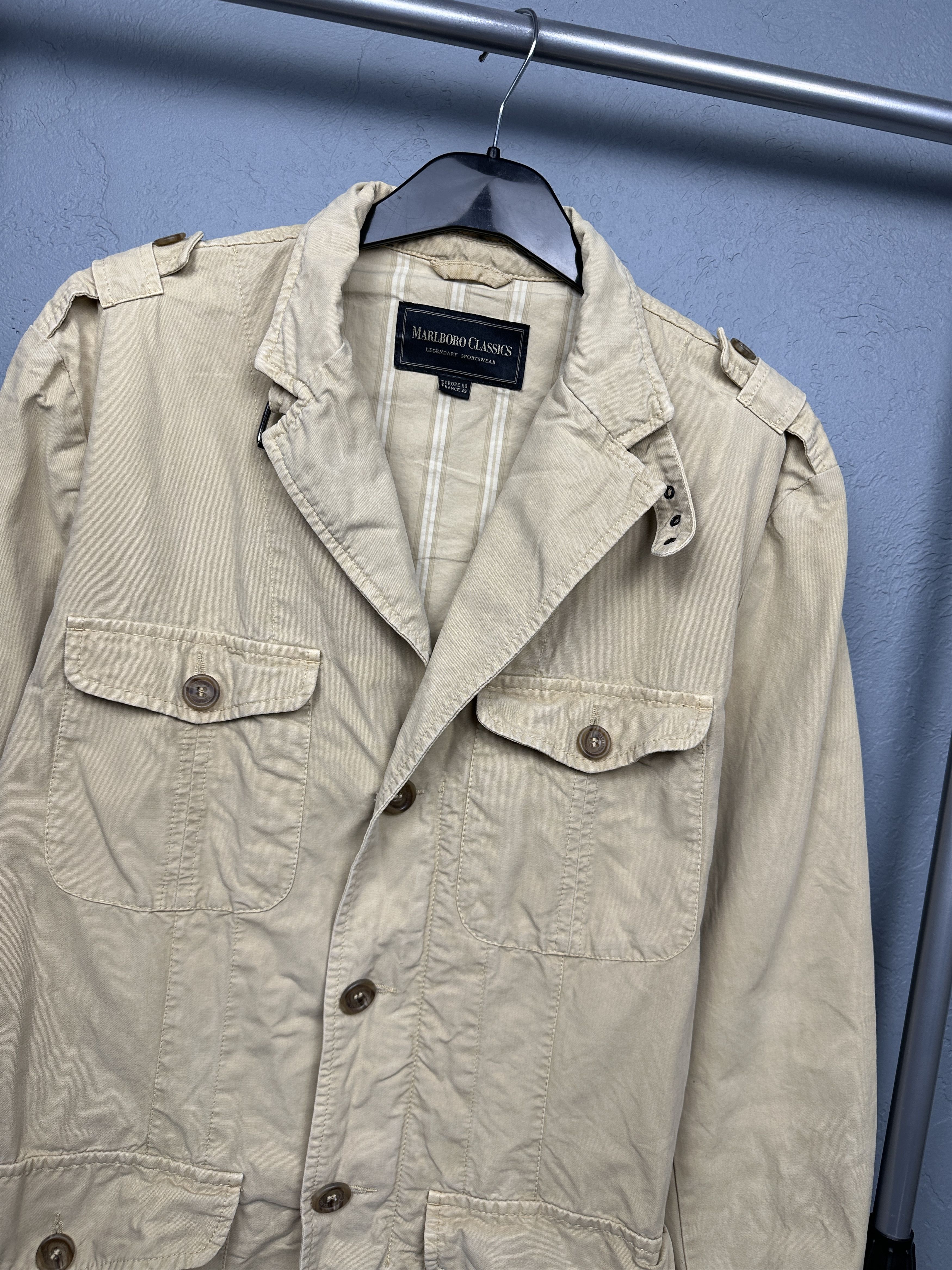 Marlboro × Marlboro Classics × Vintage Marlboro Classics Vintage Mens Multi Pockets Jacket Size US M / EU 48-50 / 2 - 2 Thumbnail