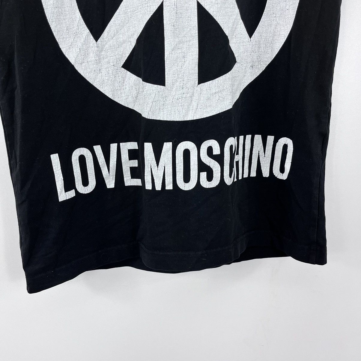 Japanese Brand Love Moschino T-Shirt Big Logo Black Size S Size US S / EU 44-46 / 1 - 4 Thumbnail