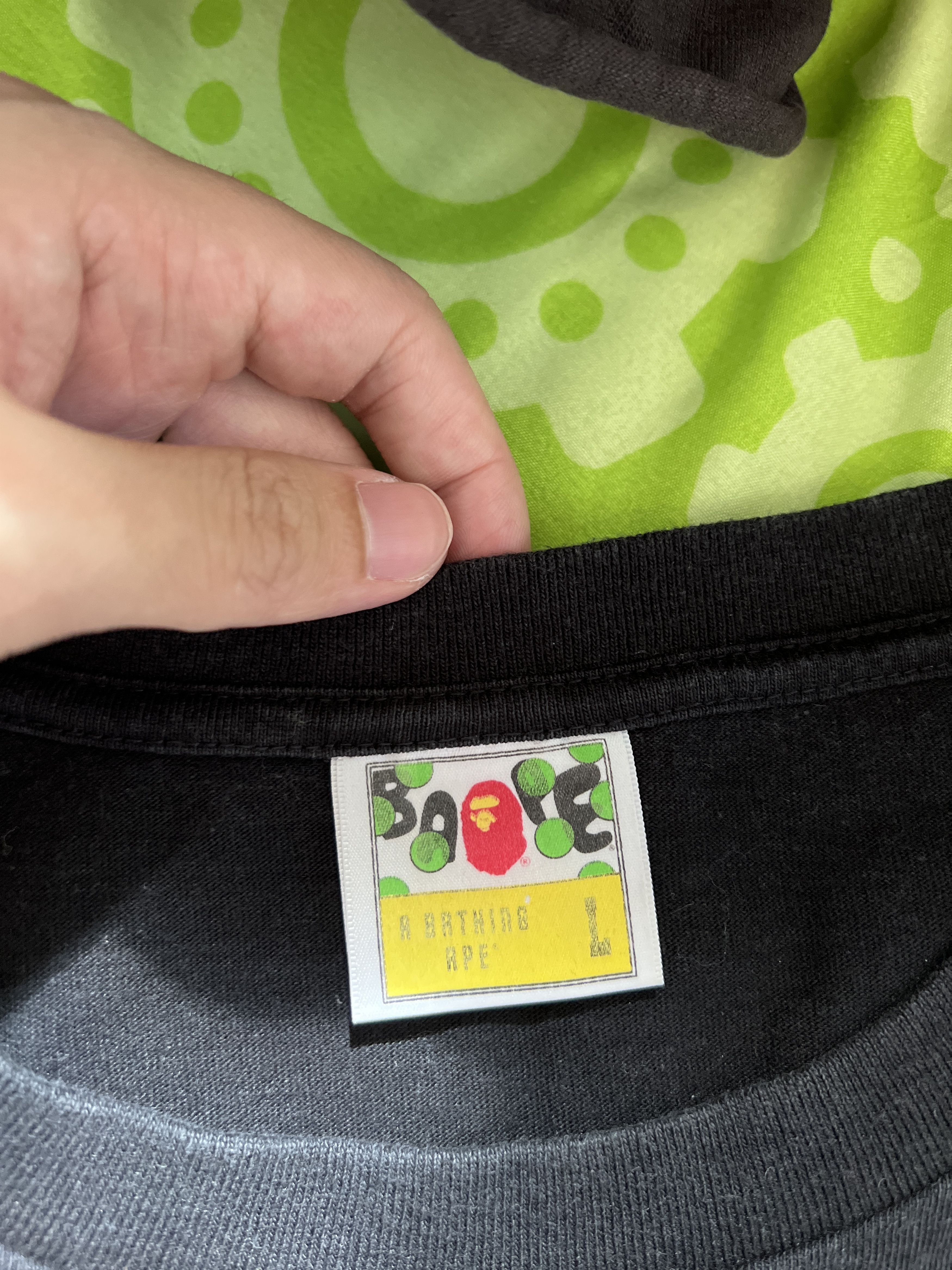 Bape bape tee Size US L / EU 52-54 / 3 - 2 Thumbnail