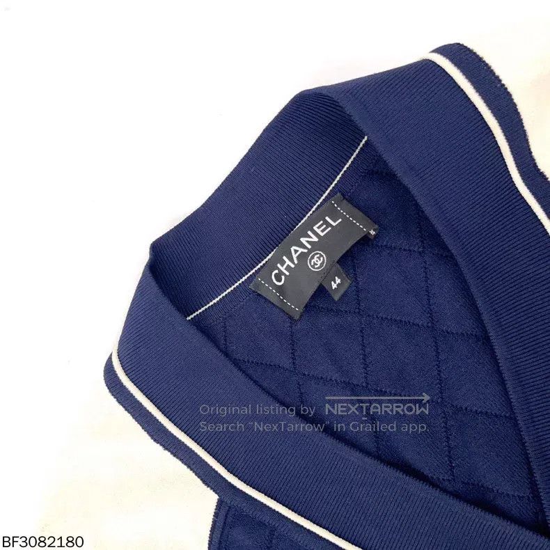 Chanel Chanel Knitted colour-blocked cardigan jacket Size M / US 6-8 / IT 42-44 - 3 Thumbnail