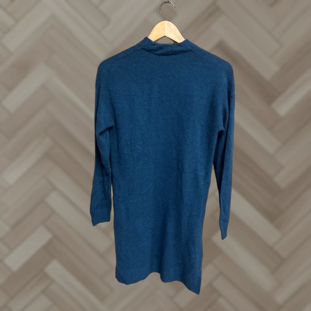 Vintage Halogen Cardigan Sweater Women XS Blue Cashmere Size XS Size XS / US 0-2 / IT 36-38 - 1 Thumbnail