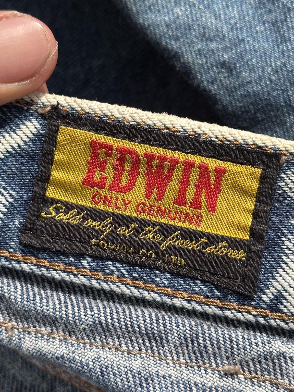 If Six Was Nine Edwin Skinhead Acid wash Style Denim. Size US 32 / EU 48 - 10 Thumbnail