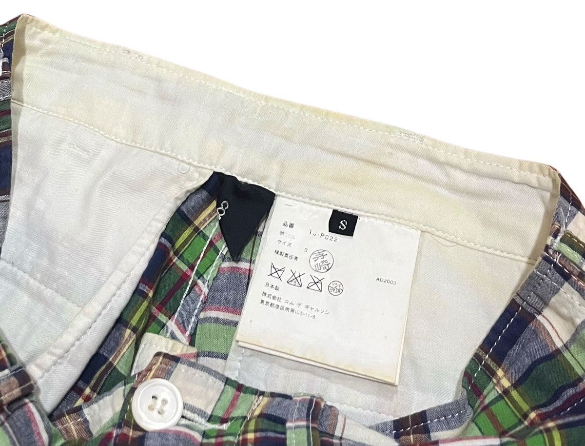 Comme des Garcons Tricot cdg AD2003 checkered cargo trousers Size US 27 - 3 Thumbnail