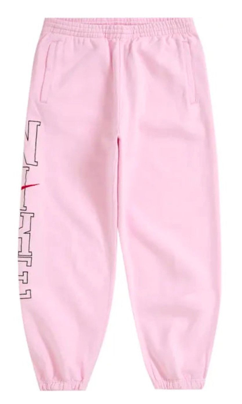 Nike × Supreme Authentic Supreme Nike light pink sweatpants XL SS24 season Size US 38 / EU 54 - 1 Thumbnail
