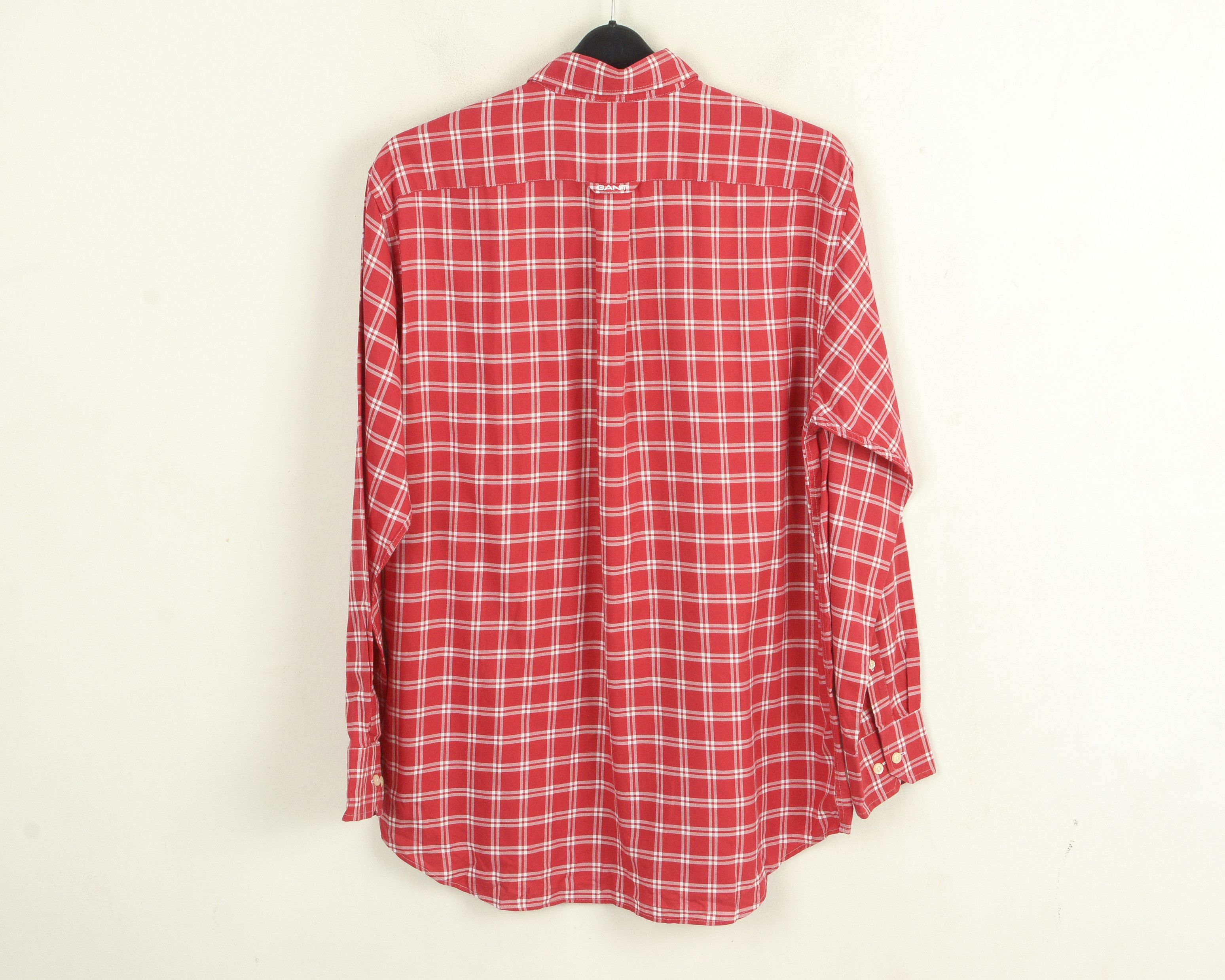 Gant Casual Shirt Button Up Long Sleeve Check Plaid Formal Size US L / EU 52-54 / 3 - 3 Thumbnail